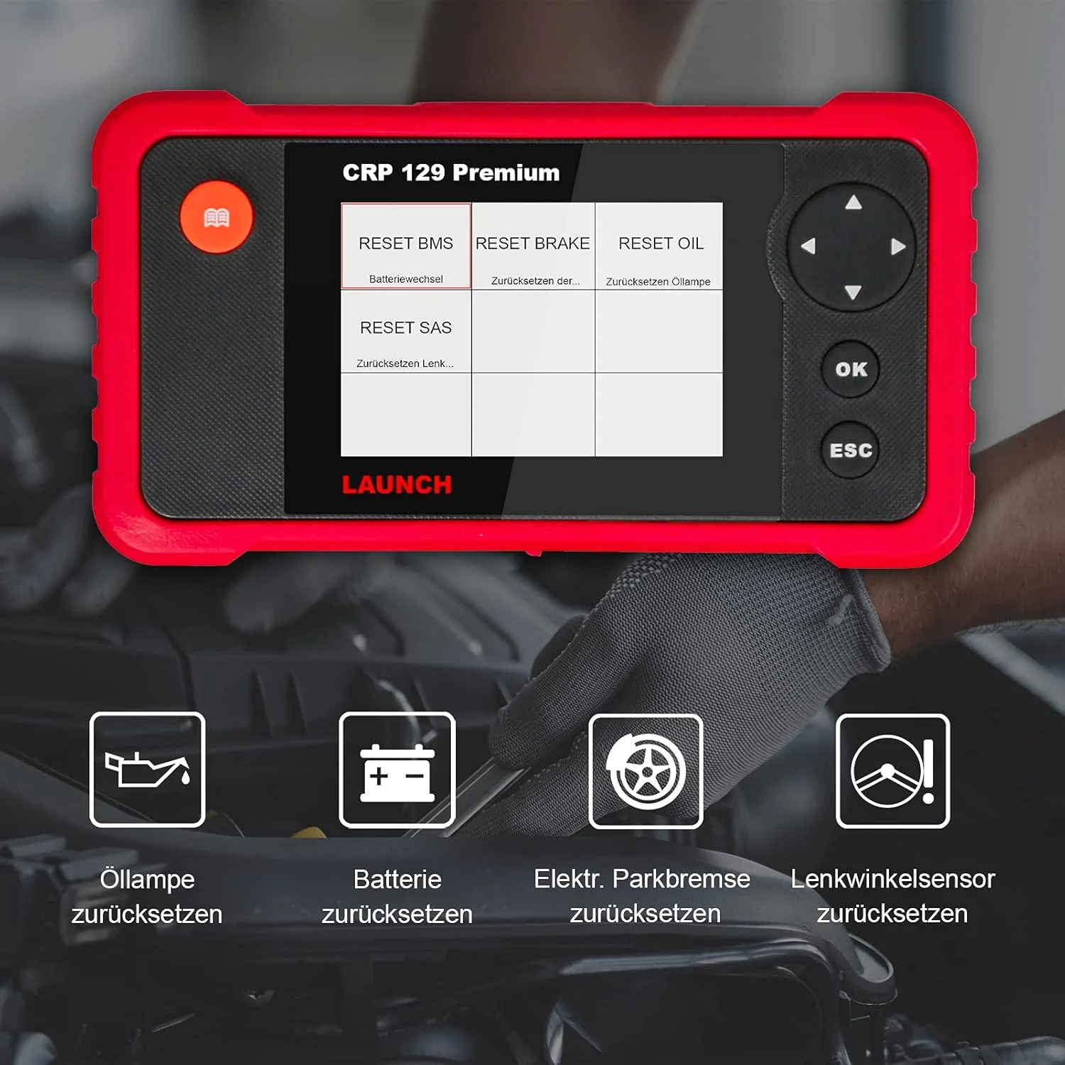 ابزار اسکن ممتاز Launch Crp129P ابزار اسکن ممتاز Launch Crp129P
