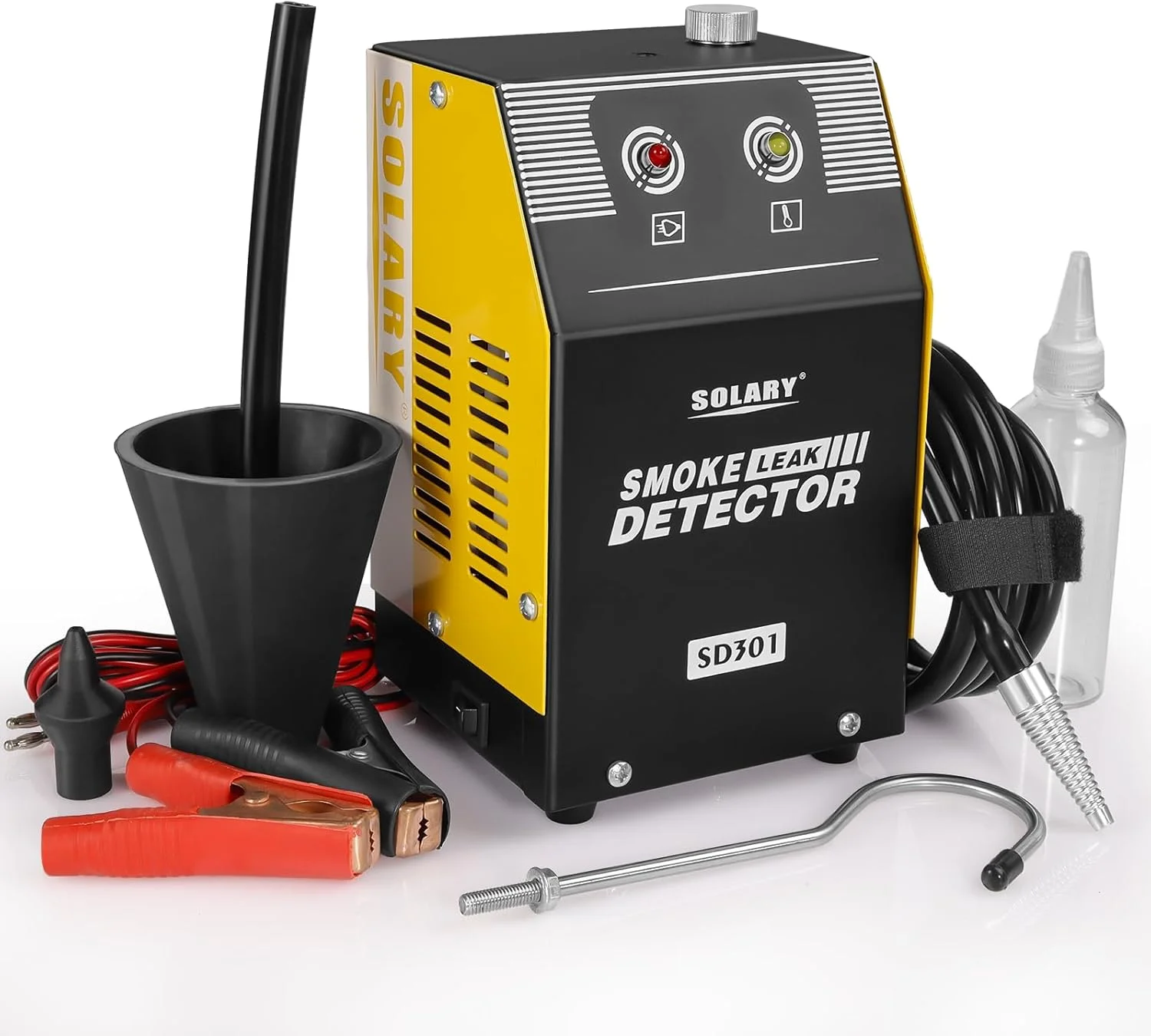 دستگاه دود ساز خودرو Solary - تستر دود خودرو DC 12V EVAP برای نشت یابی خلاء