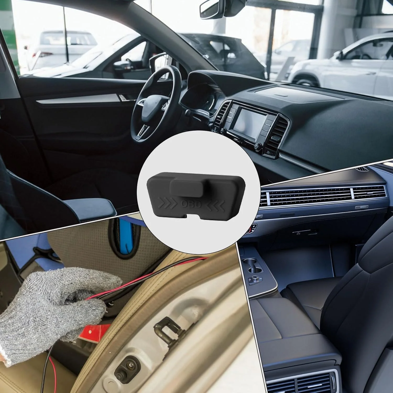 قفل پوشش OBD، پوشش پورت OBD، قطعات خودرو ضد آب، لوازم جانبی آستین محافظ برای تعمیرگاه های خودرو، دستگاه ایمنی اتوماتیک برای انواع مدل های صنعتی و علمی