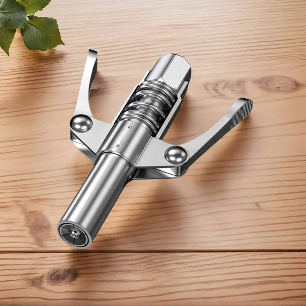 کوپلینگ گریس Lock And Lube - اتصالات گریس پرفشار بدون نشتی، قطعات جایگزین برای روانکاری مهندسی ماشین آلات، گریس کاری خودرو، تریلر، وسایل نقلیه، کامیون، خودرو، صنعتی کوپلینگ گریس Lock And Lube - اتصالات گریس پرفشار بدون نشتی، قطعات جایگزین برای روانکاری مهندسی ماشین آلات، گریس کاری خودرو، تریلر، وسایل نقلیه، کامیون، خودرو، صنعتی