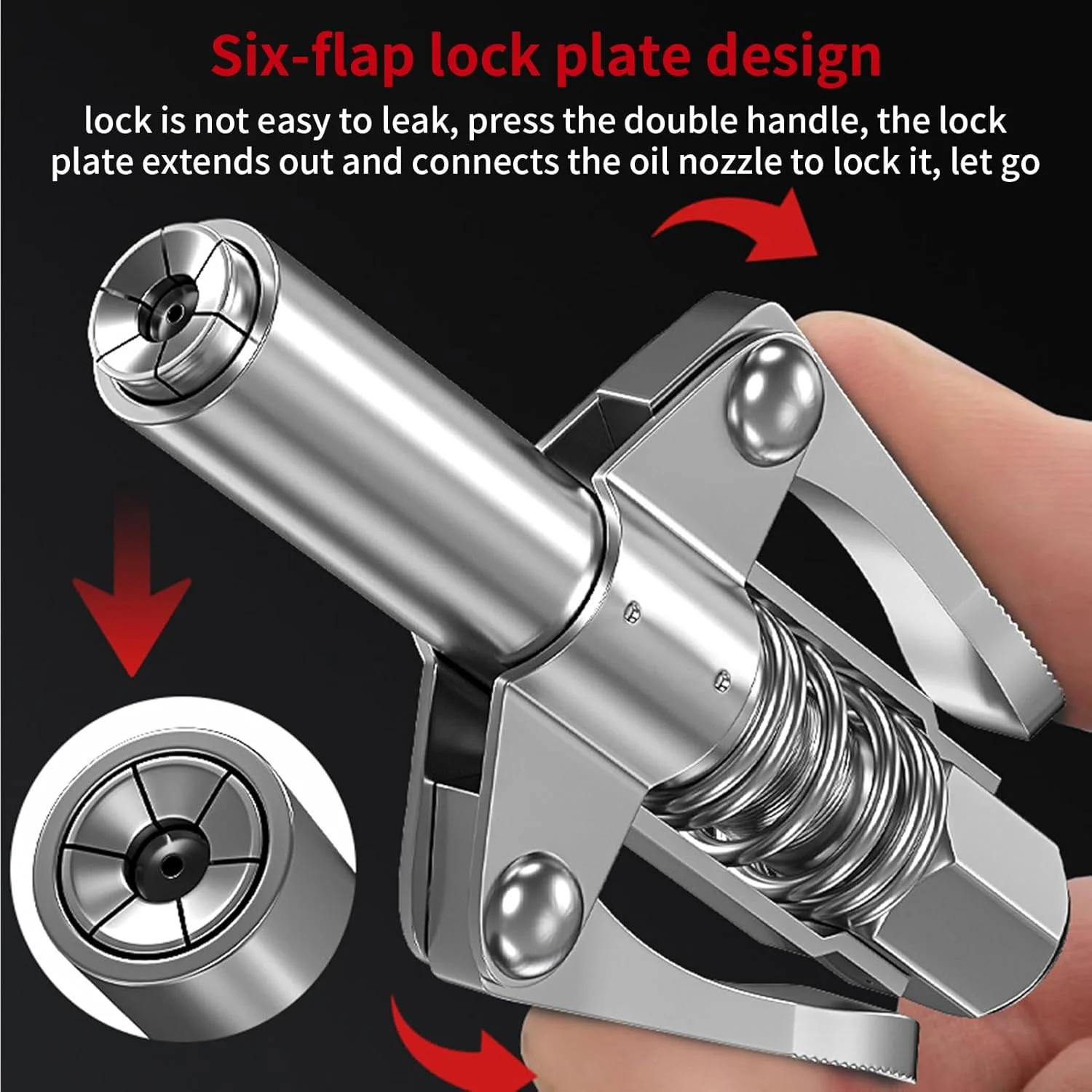 کوپلینگ گریس Lock And Lube - اتصالات گریس پرفشار بدون نشتی، قطعات جایگزین برای روانکاری مهندسی ماشین آلات، گریس کاری خودرو، تریلر، وسایل نقلیه، کامیون، خودرو، صنعتی کوپلینگ گریس Lock And Lube - اتصالات گریس پرفشار بدون نشتی، قطعات جایگزین برای روانکاری مهندسی ماشین آلات، گریس کاری خودرو، تریلر، وسایل نقلیه، کامیون، خودرو، صنعتی