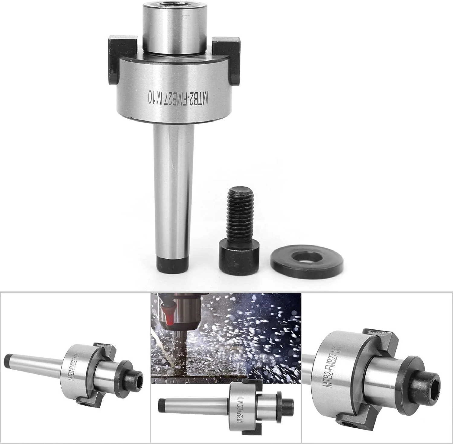 نگهدارنده فشنگی کولت XRTLYH - نگهدارنده ابزار CNC فولاد تندبر MTB2-FMB27 قطعات صنعتی برای دستگاه فرز
