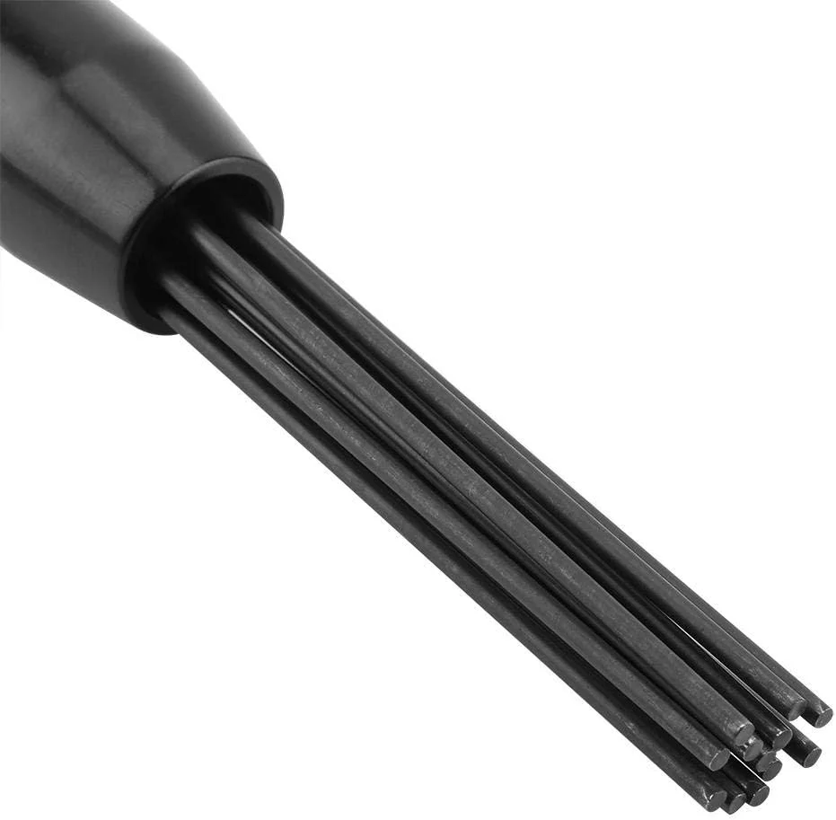 دستگاه سوزن‌زن بادی، ابزار برقی حرفه‌ای برای فلز، قطعات چدن، ابزار سنگین برای از بین بردن سرباره و رنگ، تجهیزات پلیسه‌گیری صنعتی با دستگیره ارگونومیک