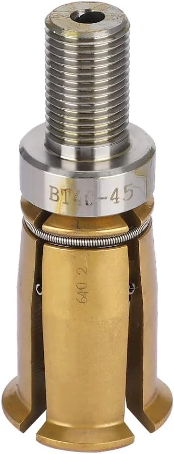 ViaGasaFamido BT40 قطعات کنترل صنعتی پنجه کششی رزوه خارجی 45 درجه برای اسپیندل مرکز ماشینکاری، گیره اسپیندل با عملکرد نگهدارنده موقعیت