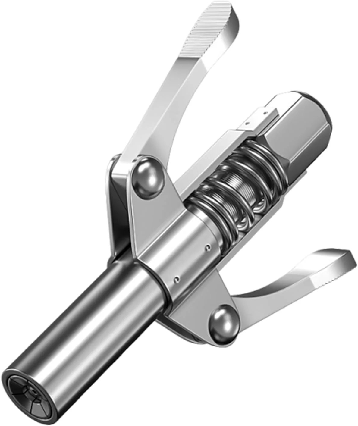 کوپلینگ گریس Lock And Lube | کوپلینگ گریس فشار قوی با دسته دوبل | قطعات جایگزین برای روانکاری مهندسی ماشین آلات، گریس کاری خودرو، تریلر، وسایل نقلیه، کامیون، خودرو، صنعتی