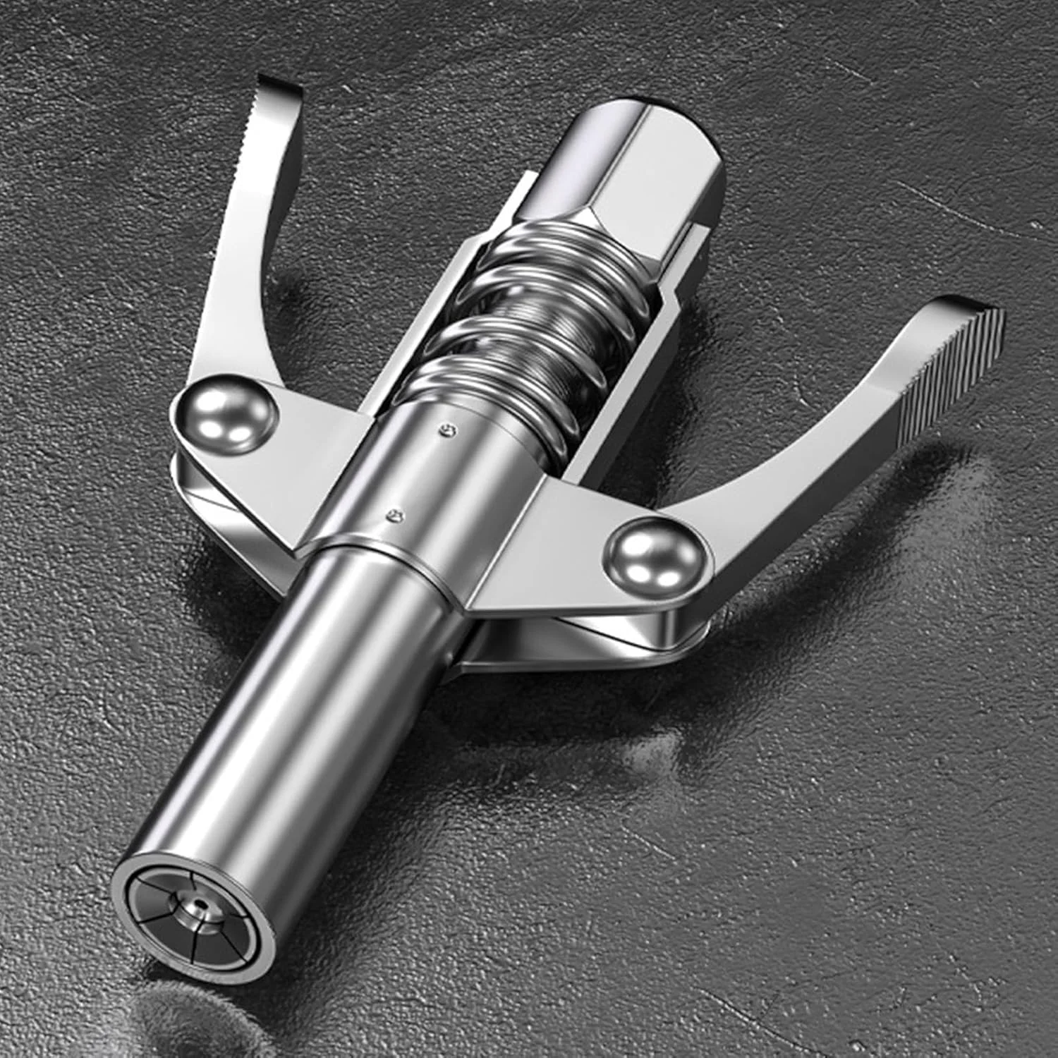 کوپلینگ گریس Lock And Lube | کوپلینگ گریس فشار قوی با دسته دوبل | قطعات جایگزین برای روانکاری مهندسی ماشین آلات، گریس کاری خودرو، تریلر، وسایل نقلیه، کامیون، خودرو، صنعتی کوپلینگ گریس Lock And Lube | کوپلینگ گریس فشار قوی با دسته دوبل | قطعات جایگزین برای روانکاری مهندسی ماشین آلات، گریس کاری خودرو، تریلر، وسایل نقلیه، کامیون، خودرو، صنعتی