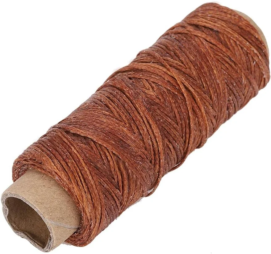 نخ دوخت دستی ZJCQA، نخ خیاطی مقاوم در برابر سایش ZJCQA نخ دوخت چرم قوی و بادوام برای مصارف خانگی (قهوه ای) نخ دوخت دستی ZJCQA، نخ خیاطی مقاوم در برابر سایش ZJCQA نخ دوخت چرم قوی و بادوام برای مصارف خانگی (قهوه ای)