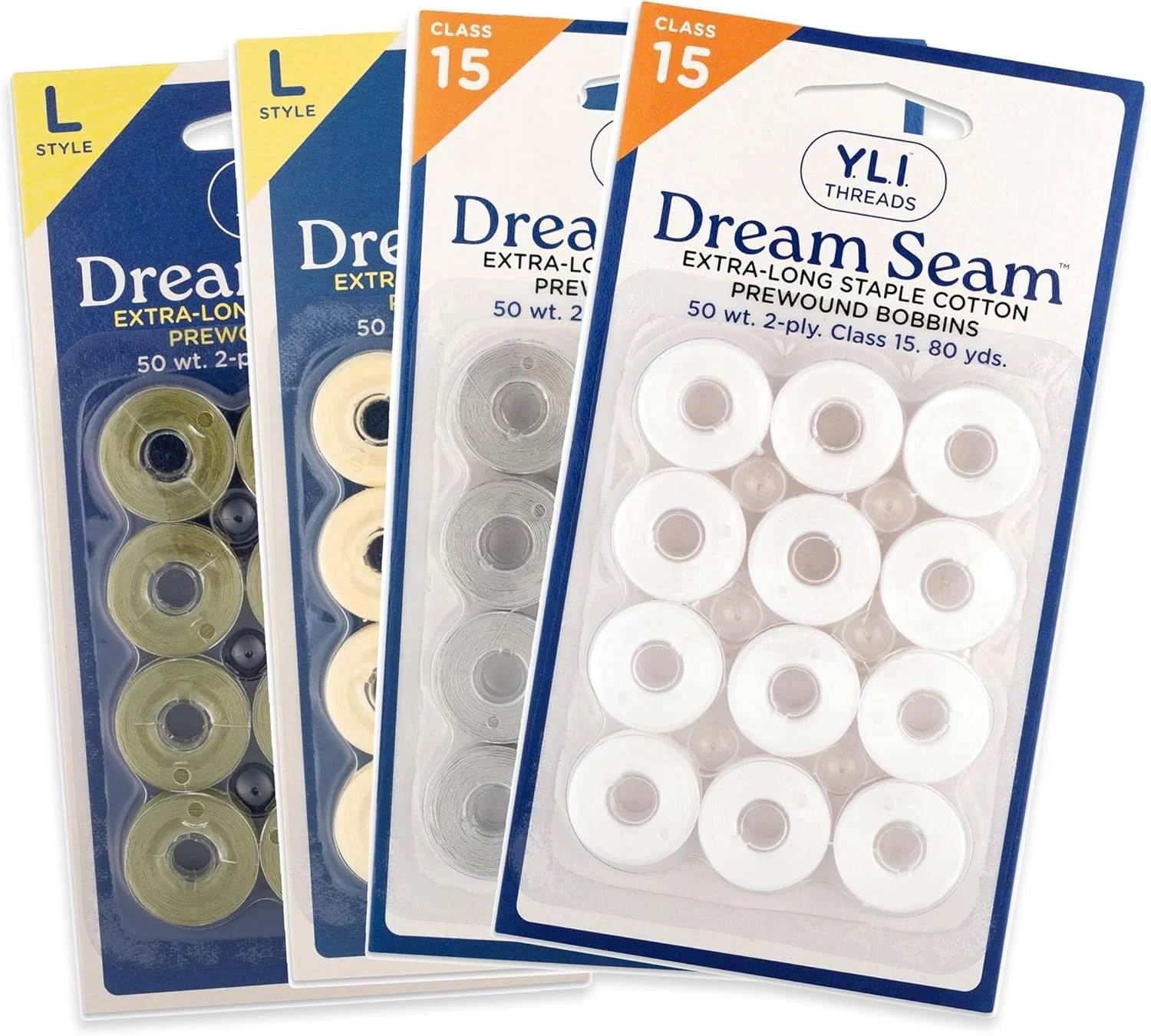 نخ لحاف دوزی پنبه ای YLI – پنبه مصری 50 وزنی برای تکه دوزی و لحاف دوزی - کم پرز و قوی - ماسوره های از پیش پیچیده شده کلاس 15 - Lazy Daze نخ لحاف دوزی پنبه ای YLI – پنبه مصری 50 وزنی برای تکه دوزی و لحاف دوزی - کم پرز و قوی - ماسوره های از پیش پیچیده شده کلاس 15 - Lazy Daze