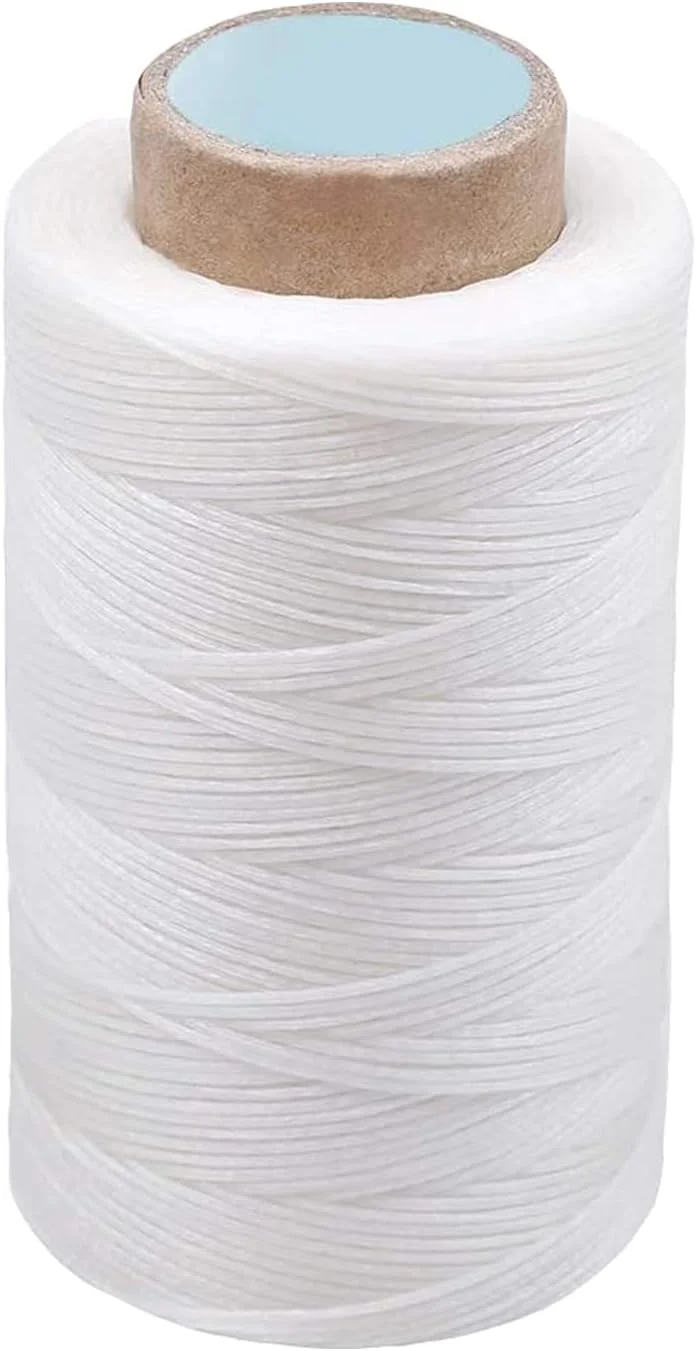 نخ موم زده YIPUETERNITY، نخ ضخیم 1 میلی متری، 260 متر نخ دوخت چرمی موم زده برای چرم DIY، صحافی کتاب، تعمیر کفش، پروژه های چرمی، پارچه های سنگین، کیف - سفید نخ موم زده YIPUETERNITY، نخ ضخیم 1 میلی متری، 260 متر نخ دوخت چرمی موم زده برای چرم DIY، صحافی کتاب، تعمیر کفش، پروژه های چرمی، پارچه های سنگین، کیف - سفید