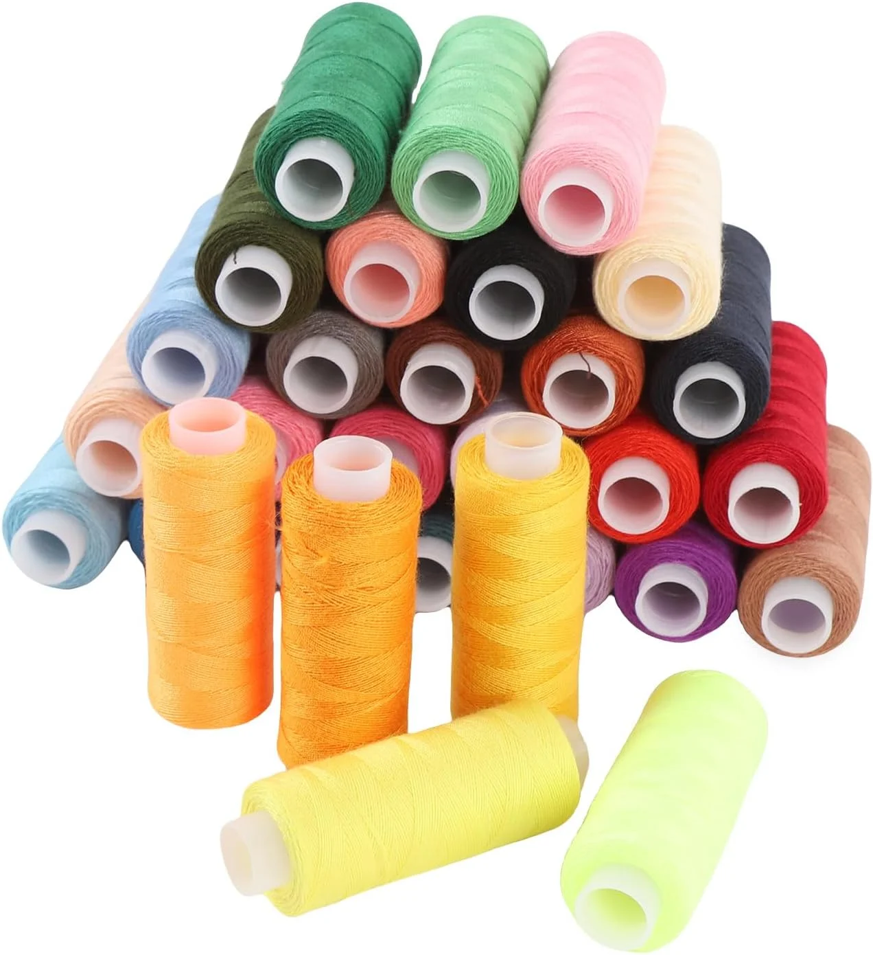 کیت نخ خیاطی 30 رنگ Yechiry، 250 یارد بسته بندی جداگانه، رنگ ثابت برای خیاطی دستی، لباس های مد، لحاف دوزی، گلدوزی کیت نخ خیاطی 30 رنگ Yechiry، 250 یارد بسته بندی جداگانه، رنگ ثابت برای خیاطی دستی، لباس های مد، لحاف دوزی، گلدوزی