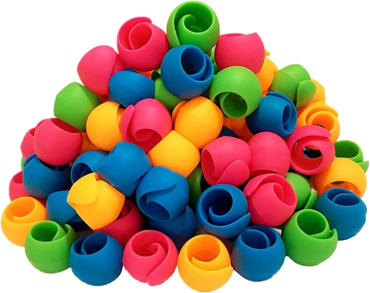 نگهدارنده قرقره نخ YEQIN بسته 100 عددی - جلوگیری از باز شدن نخ قرقره برای قرقره های نخ چرخ خیاطی و گلدوزی نگهدارنده قرقره نخ YEQIN بسته 100 عددی - جلوگیری از باز شدن نخ قرقره برای قرقره های نخ چرخ خیاطی و گلدوزی