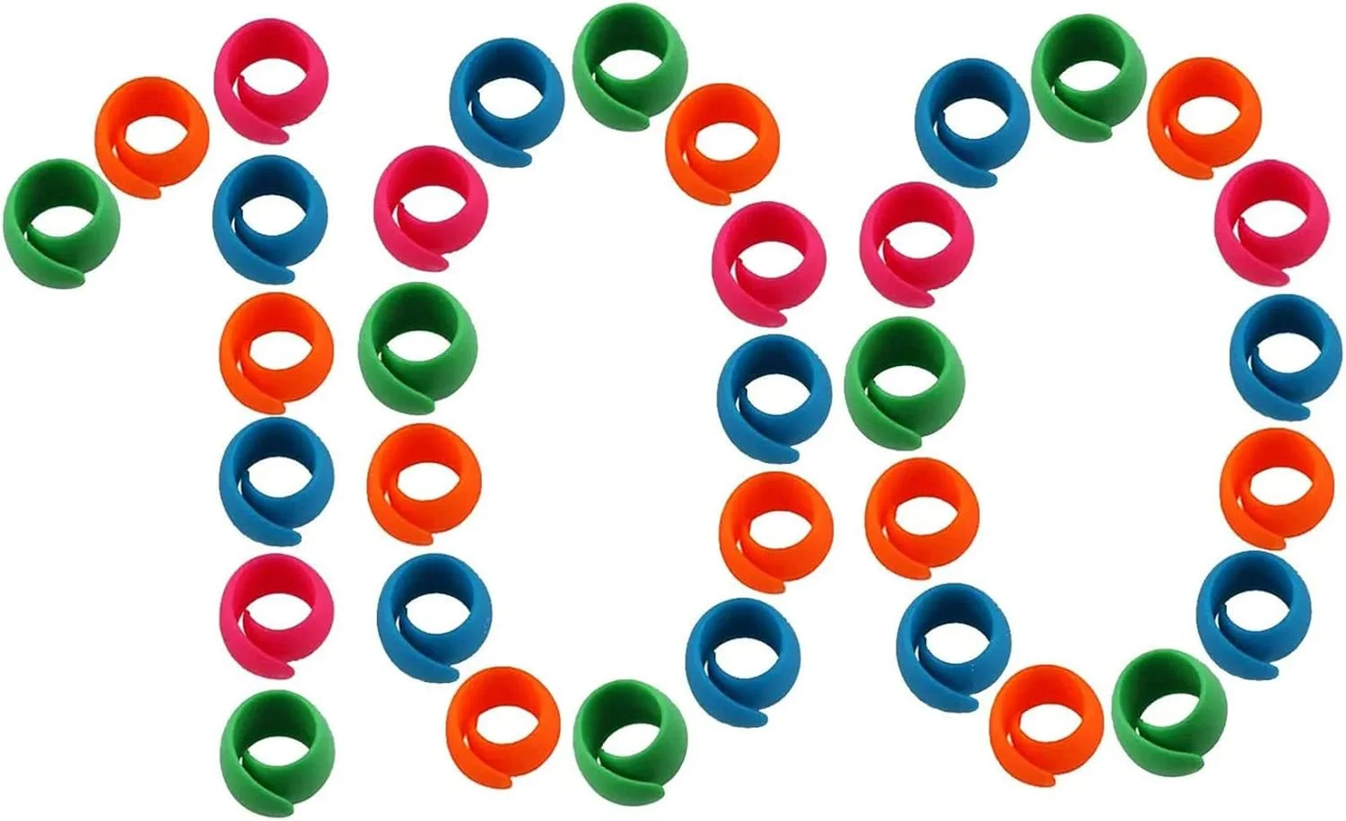 نگهدارنده قرقره نخ YEQIN بسته 100 عددی - جلوگیری از باز شدن نخ قرقره برای قرقره های نخ چرخ خیاطی و گلدوزی نگهدارنده قرقره نخ YEQIN بسته 100 عددی - جلوگیری از باز شدن نخ قرقره برای قرقره های نخ چرخ خیاطی و گلدوزی