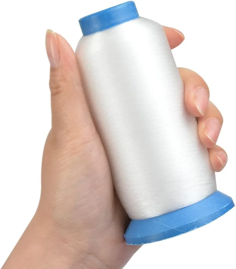 نخ خیاطی نایلونی YANTAISIYU، نخ نامرئی نایلونی، نخ ماهیگیری برای لحاف دوزی، ساخت کلاه گیس، خیاطی، مهره دوزی، DIY دست ساز (0.12 میلی متر شفاف) نخ خیاطی نایلونی YANTAISIYU، نخ نامرئی نایلونی، نخ ماهیگیری برای لحاف دوزی، ساخت کلاه گیس، خیاطی، مهره دوزی، DIY دست ساز (0.12 میلی متر شفاف)