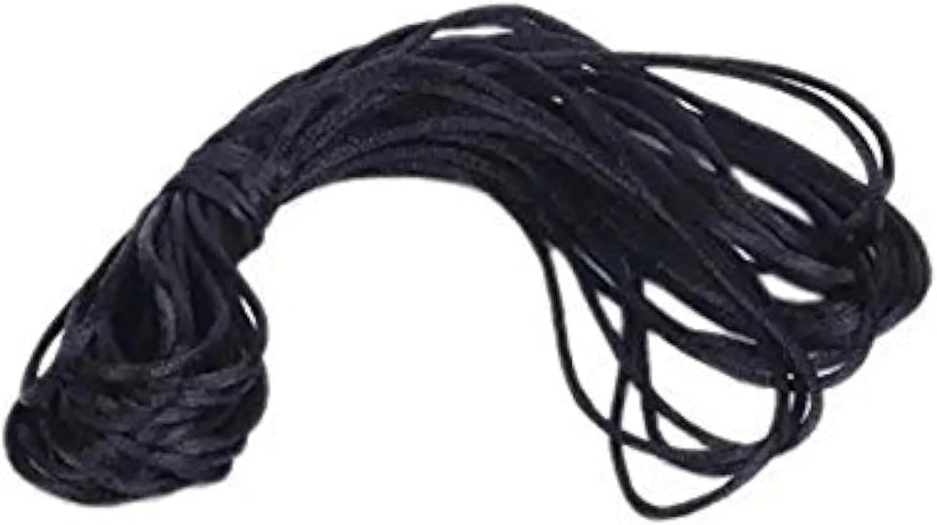 نخ ابریشم مشکی YADNESH (ضخامت 1 میلی متر) - کالا داگا - نظر - رشته سیاه - کالوا راکشا سوترا - نخ محافظ چشم بد - 30 متر، هدیه روز ولنتاین (ابریشم مشکی) نخ ابریشم مشکی YADNESH (ضخامت 1 میلی متر) - کالا داگا - نظر - رشته سیاه - کالوا راکشا سوترا - نخ محافظ چشم بد - 30 متر، هدیه روز ولنتاین (ابریشم مشکی)