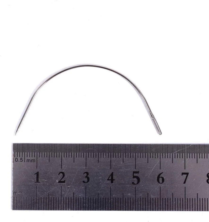 نخ بافت مو یانتایسیو (مشکی) به همراه 12 عدد سوزن C شکل 9 سانتی متری / سوزن های خمیده نخ لوازم جانبی اکستنشن مو برای ساخت کلاه گیس نخ بافت مو یانتایسیو (مشکی) به همراه 12 عدد سوزن C شکل 9 سانتی متری / سوزن های خمیده نخ لوازم جانبی اکستنشن مو برای ساخت کلاه گیس