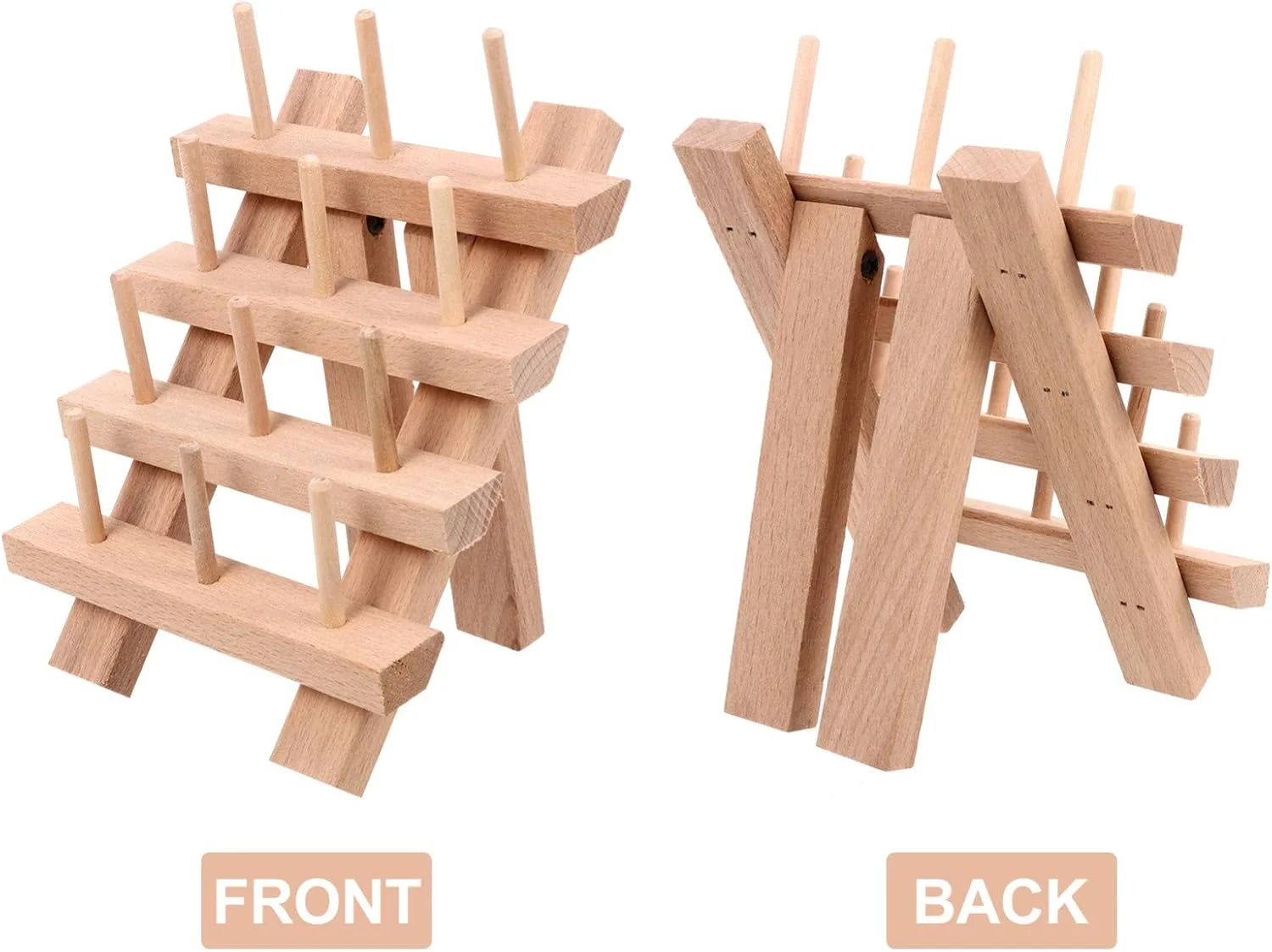 نگهدارنده نخ چوبی 12 قرقره ای، قفسه نخ، نخ گلدوزی، نخ خیاطی، سازمان دهنده نمایشگر نخ، پایه نخ دندان برای خانه نگهدارنده نخ چوبی 12 قرقره ای، قفسه نخ، نخ گلدوزی، نخ خیاطی، سازمان دهنده نمایشگر نخ، پایه نخ دندان برای خانه