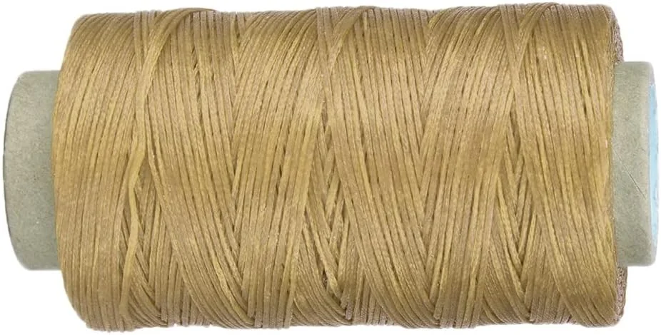 نخ چرم واکس خورده Watris Veiyi 250 متری 150D، نخ دوخت تخت، نخ دوخت دستی برای دوخت چرم گاوی، کیف پول، رنگ طبیعی نخ چرم واکس خورده Watris Veiyi 250 متری 150D، نخ دوخت تخت، نخ دوخت دستی برای دوخت چرم گاوی، کیف پول، رنگ طبیعی