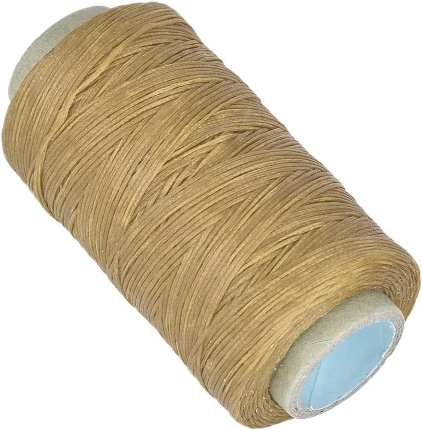 نخ چرم واکس خورده Watris Veiyi 250 متری 150D، نخ دوخت تخت، نخ دوخت دستی برای دوخت چرم گاوی، کیف پول، رنگ طبیعی نخ چرم واکس خورده Watris Veiyi 250 متری 150D، نخ دوخت تخت، نخ دوخت دستی برای دوخت چرم گاوی، کیف پول، رنگ طبیعی
