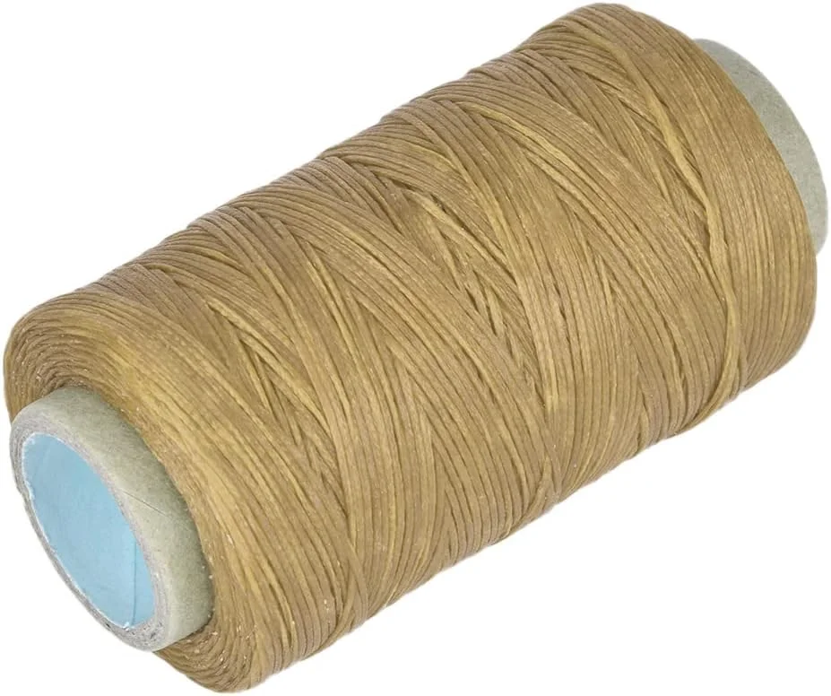 نخ چرم واکس خورده Watris Veiyi 250 متری 150D، نخ دوخت تخت، نخ دوخت دستی برای دوخت چرم گاوی، کیف پول، رنگ طبیعی نخ چرم واکس خورده Watris Veiyi 250 متری 150D، نخ دوخت تخت، نخ دوخت دستی برای دوخت چرم گاوی، کیف پول، رنگ طبیعی