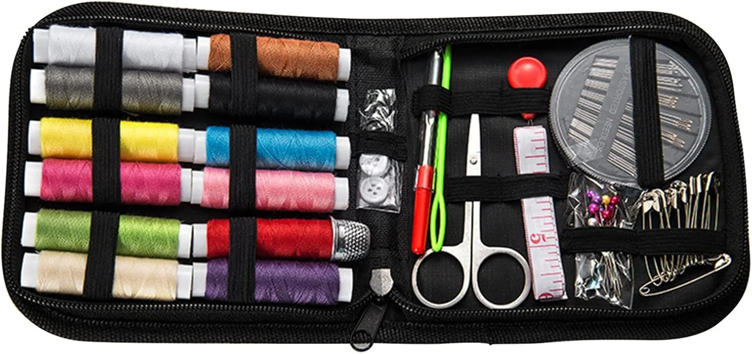 ست نخ و سوزن خیاطی Vinsting، مجموعه تعمیرات ممتاز، شامل 75 قطعه ست نخ و سوزن خیاطی Vinsting، مجموعه تعمیرات ممتاز، شامل 75 قطعه