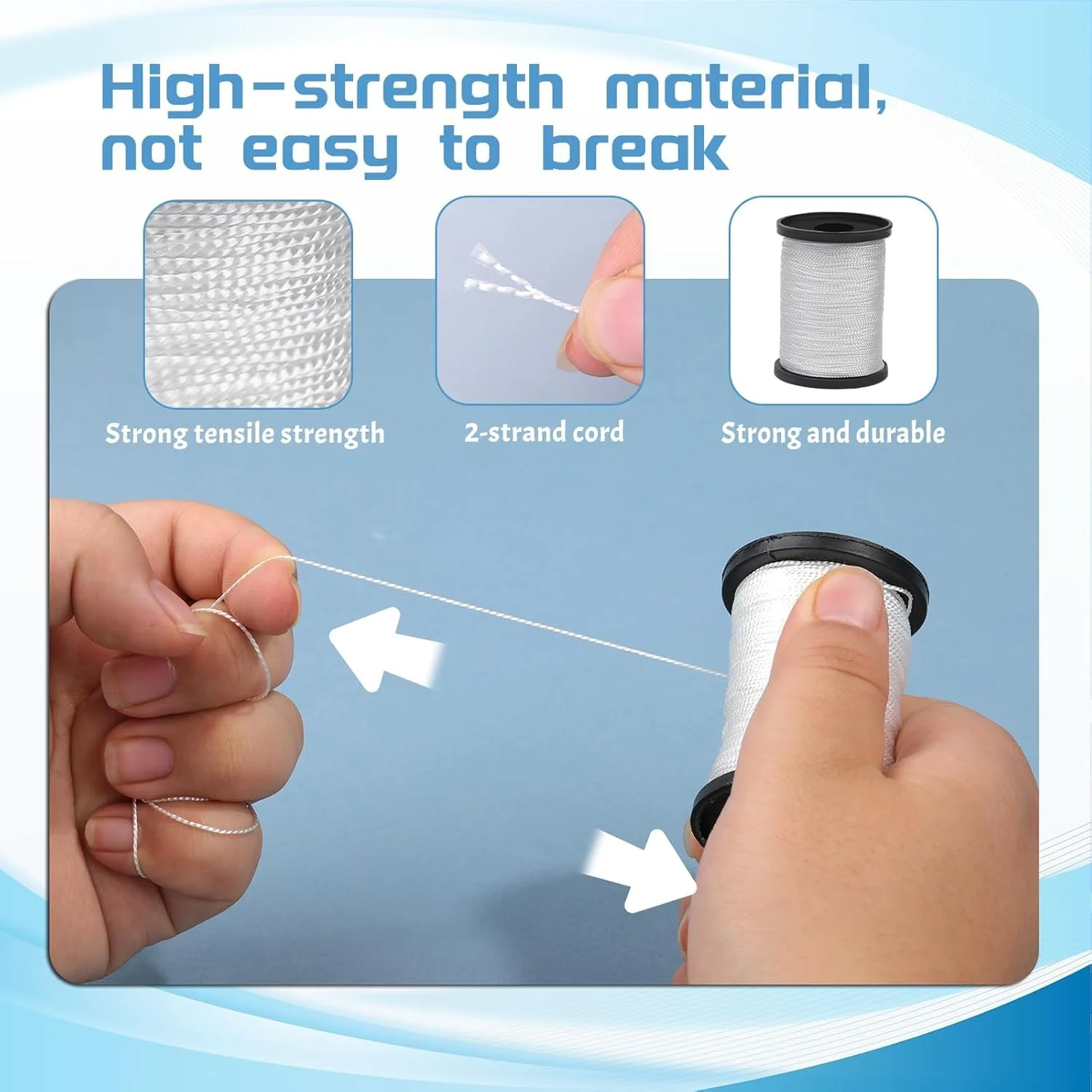 نخ خیاطی، نخ مقاوم تعمیر اثاثه یا لوازم داخلی برای خیاطی دستی، نخ های سنگین برای کیف مبلمان، صحافی کتاب، تعمیر چرم 4 عدد (2 مشکی+سفید+قهوه ای) نخ خیاطی، نخ مقاوم تعمیر اثاثه یا لوازم داخلی برای خیاطی دستی، نخ های سنگین برای کیف مبلمان، صحافی کتاب، تعمیر چرم 4 عدد (2 مشکی+سفید+قهوه ای)