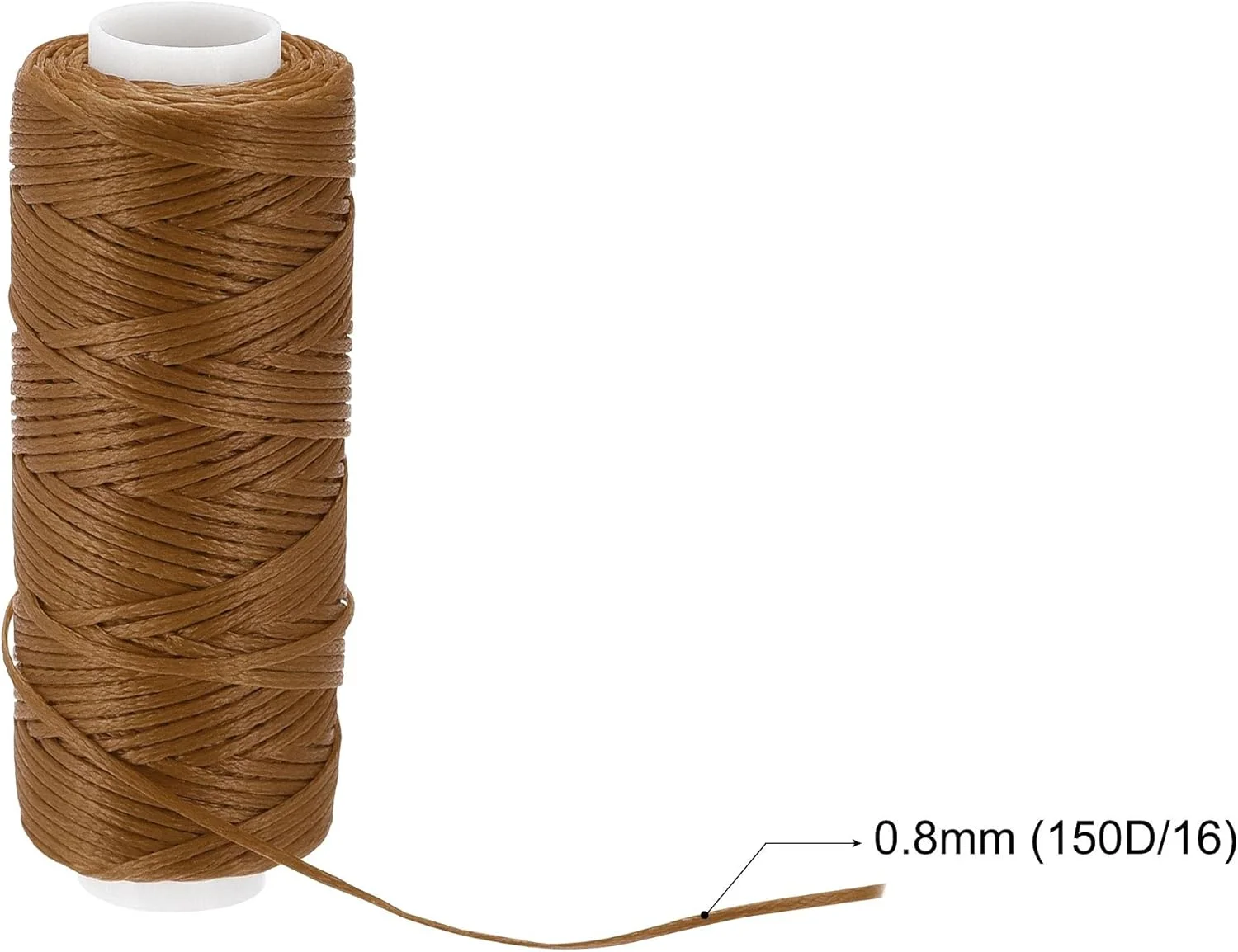 ست نخ چرمی موم زده uxcell، 33 یارد، 150D/0.8mm، نخ های پلی استر برای دوخت دستی، (رنگ های تیره 6 عدد) ست نخ چرمی موم زده uxcell، 33 یارد، 150D/0.8mm، نخ های پلی استر برای دوخت دستی، (رنگ های تیره 6 عدد)