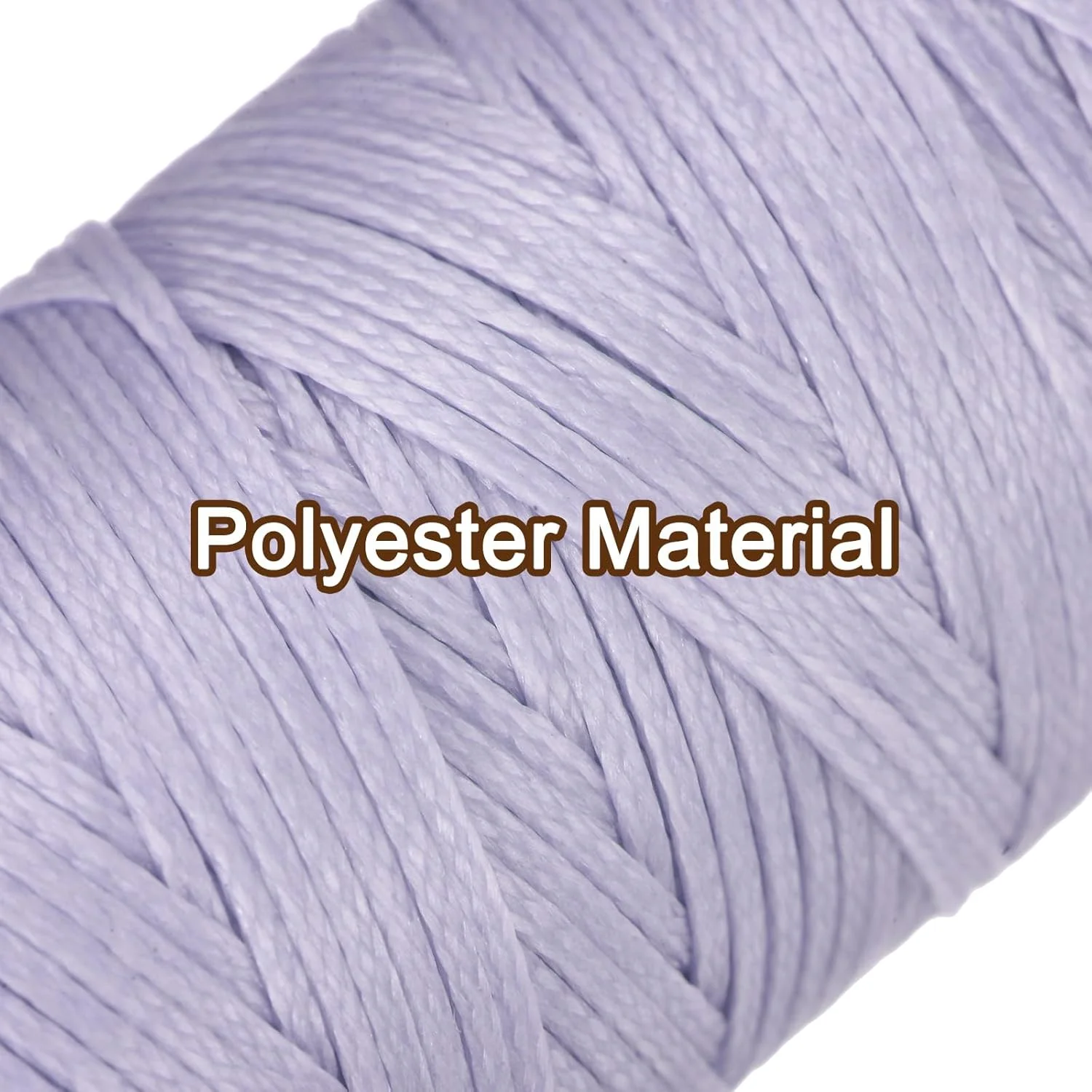 نخ موم زده چرمی uxcell، 55 یارد / 50 متر 0.8 میلی متر 150D نخ های پلی استر تخت همه منظوره برای صنایع دستی چرمی، صحافی، تعمیر کفش، یاسی نخ موم زده چرمی uxcell، 55 یارد / 50 متر 0.8 میلی متر 150D نخ های پلی استر تخت همه منظوره برای صنایع دستی چرمی، صحافی، تعمیر کفش، یاسی