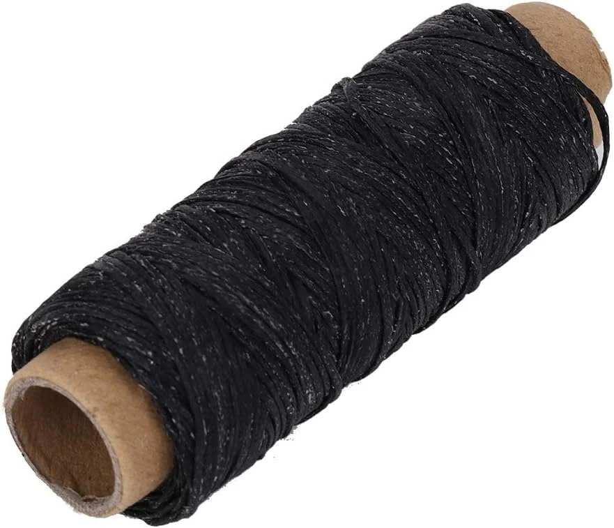 نخ موم زده TYXZ، نخ دوخت موم زده تخت 150D/16، نخ دوخت دستی برای چرم دوزی، دوخت چرم DIY و صحافی کتاب 50 متری نخ موم زده TYXZ، نخ دوخت موم زده تخت 150D/16، نخ دوخت دستی برای چرم دوزی، دوخت چرم DIY و صحافی کتاب 50 متری