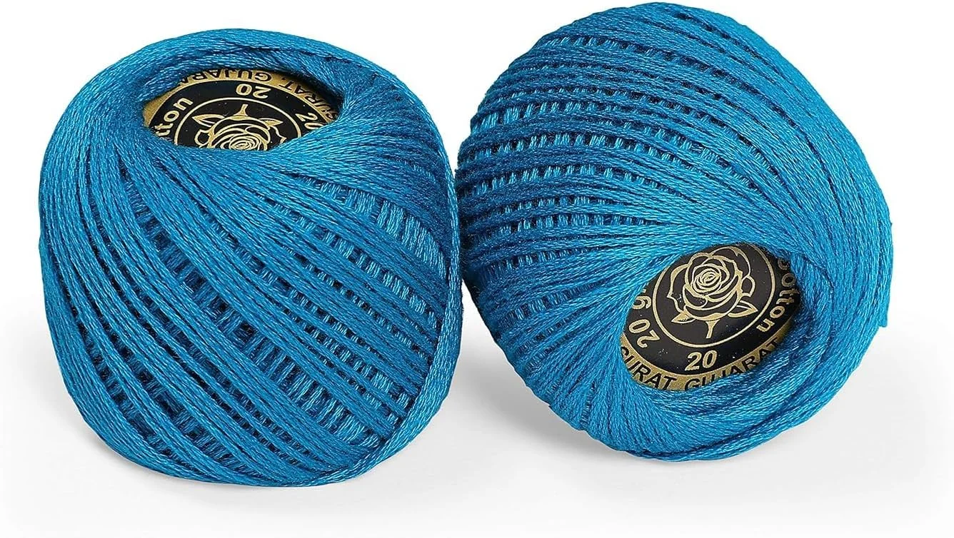 نخ قلاب بافی پنبه ای TreegoArt Coriox Ball برای بافندگی و ساخت صنایع دستی - بسته 10 عددی نخ قلاب بافی پنبه ای TreegoArt Coriox Ball برای بافندگی و ساخت صنایع دستی - بسته 10 عددی