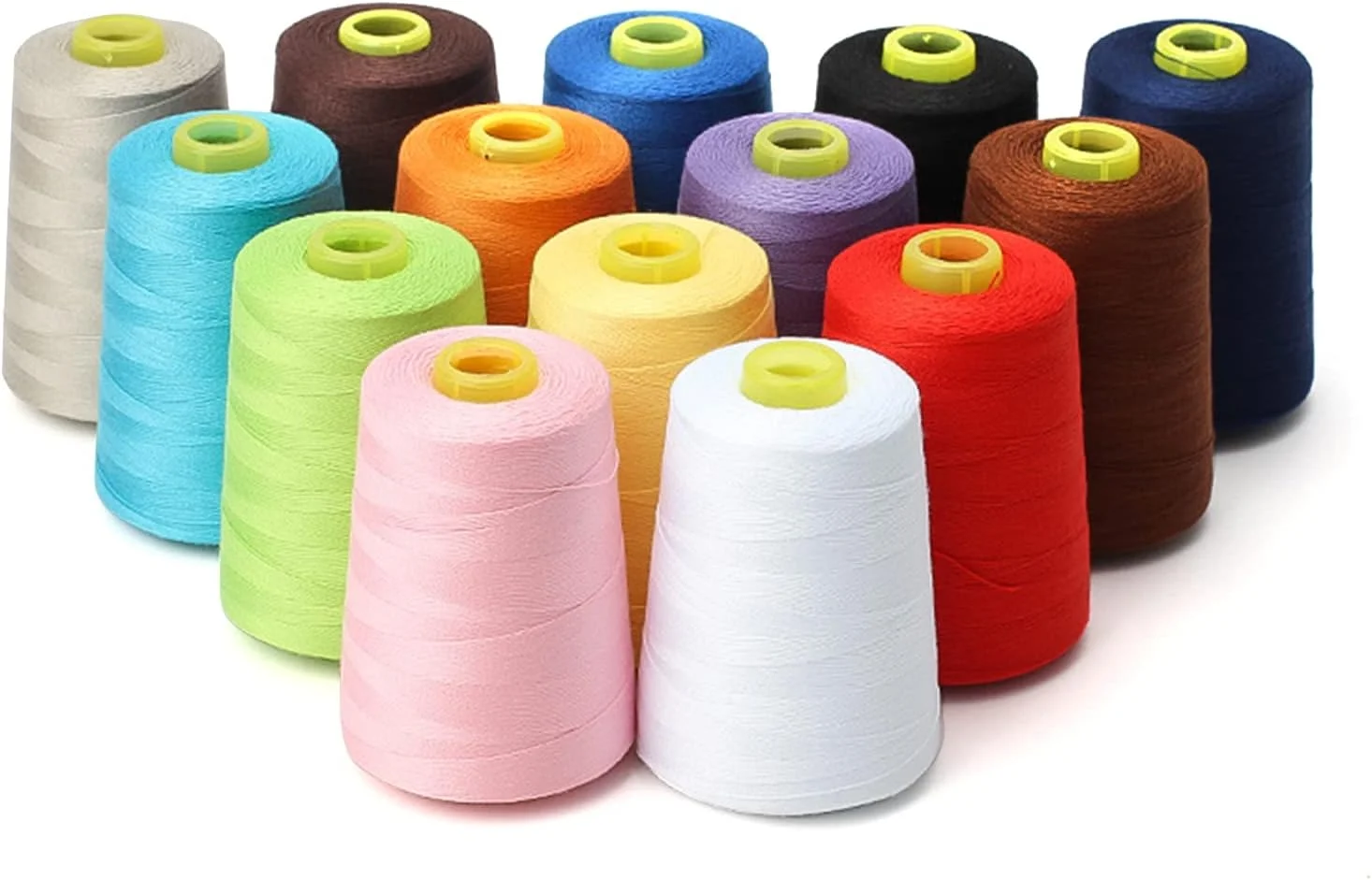 نخ های ضخیم خیاطی قرقره نخ خیاطی نخ های پلی استر یارد برای چرخ خیاطی گلدوزی دوخت دستی نخ های ضخیم خیاطی قرقره نخ خیاطی نخ های پلی استر یارد برای چرخ خیاطی گلدوزی دوخت دستی