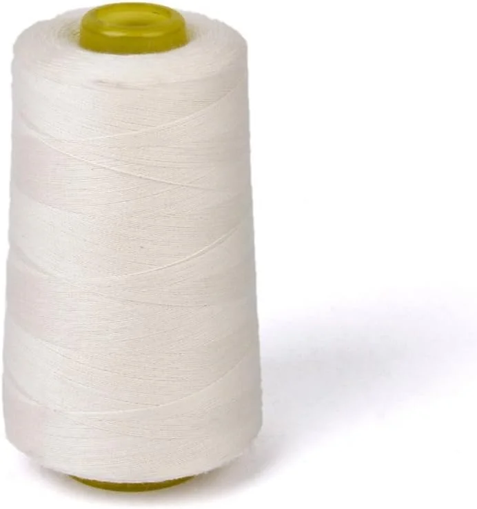 دوک نخ خیاطی ماشین خیاطی 3000 یاردی (سفید)
