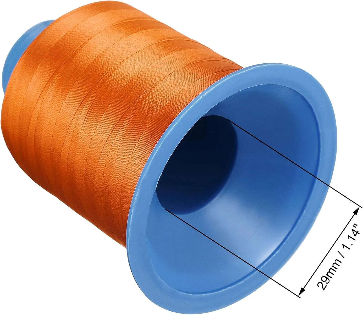 نخ های دوخت پلی استر پیوندی سورسینگ مپ، فوق العاده قوی، 1968 یارد، 150D/0.25mm، نخ مقاوم در برابر اشعه ماوراء بنفش برای دوخت دستی و ماشینی (نارنجی، 2 عدد) نخ های دوخت پلی استر پیوندی سورسینگ مپ، فوق العاده قوی، 1968 یارد، 150D/0.25mm، نخ مقاوم در برابر اشعه ماوراء بنفش برای دوخت دستی و ماشینی (نارنجی، 2 عدد)