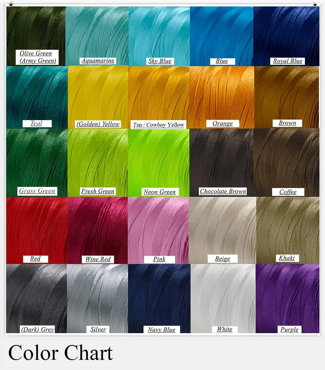 نخ نایلونی سلریک [1200 یارد / 26 رنگ موجود] Tex 135 مناسب برای دوخت چرم 420D/3 T135#138 نخ روکش سنگین برای چرم و سایر پارچه های ضخیم (مشکی)