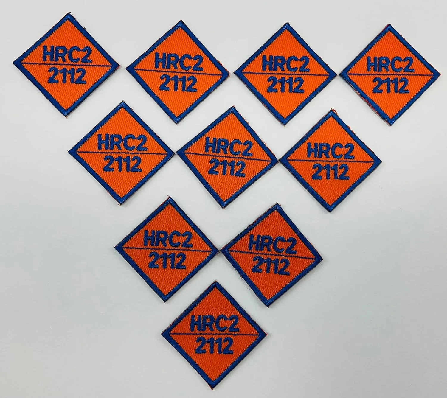 ست 10 عددی پچ جایگزین گلدوزی لباس HRC2 2112 FR، مناسب برای دوختن/اتو کردن روی ژاکت، شلوار جین (10 عدد HRC2 2112 نارنجی/آبی) ست 10 عددی پچ جایگزین گلدوزی لباس HRC2 2112 FR، مناسب برای دوختن/اتو کردن روی ژاکت، شلوار جین (10 عدد HRC2 2112 نارنجی/آبی)