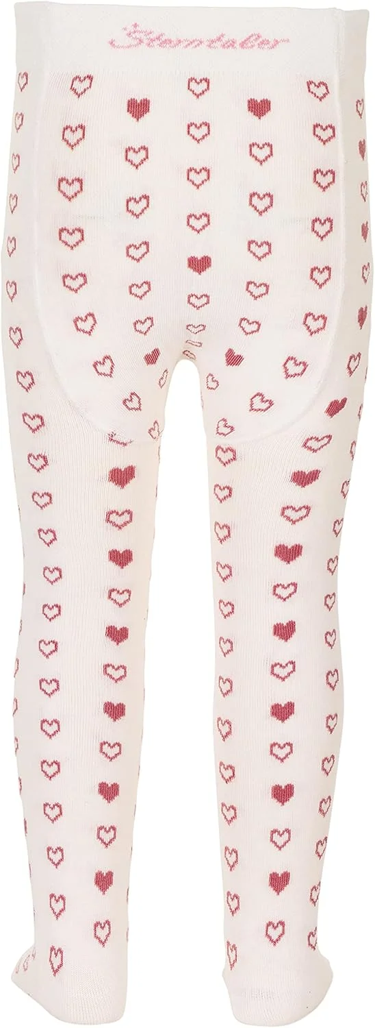 جوراب شلواری دخترانه استرنتالر طرح قلب