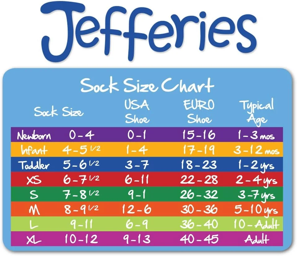 جوراب های ساق کوتاه ورزشی نیمه ضخیم پسرانه Jefferies Socks، بسته 6 عددی