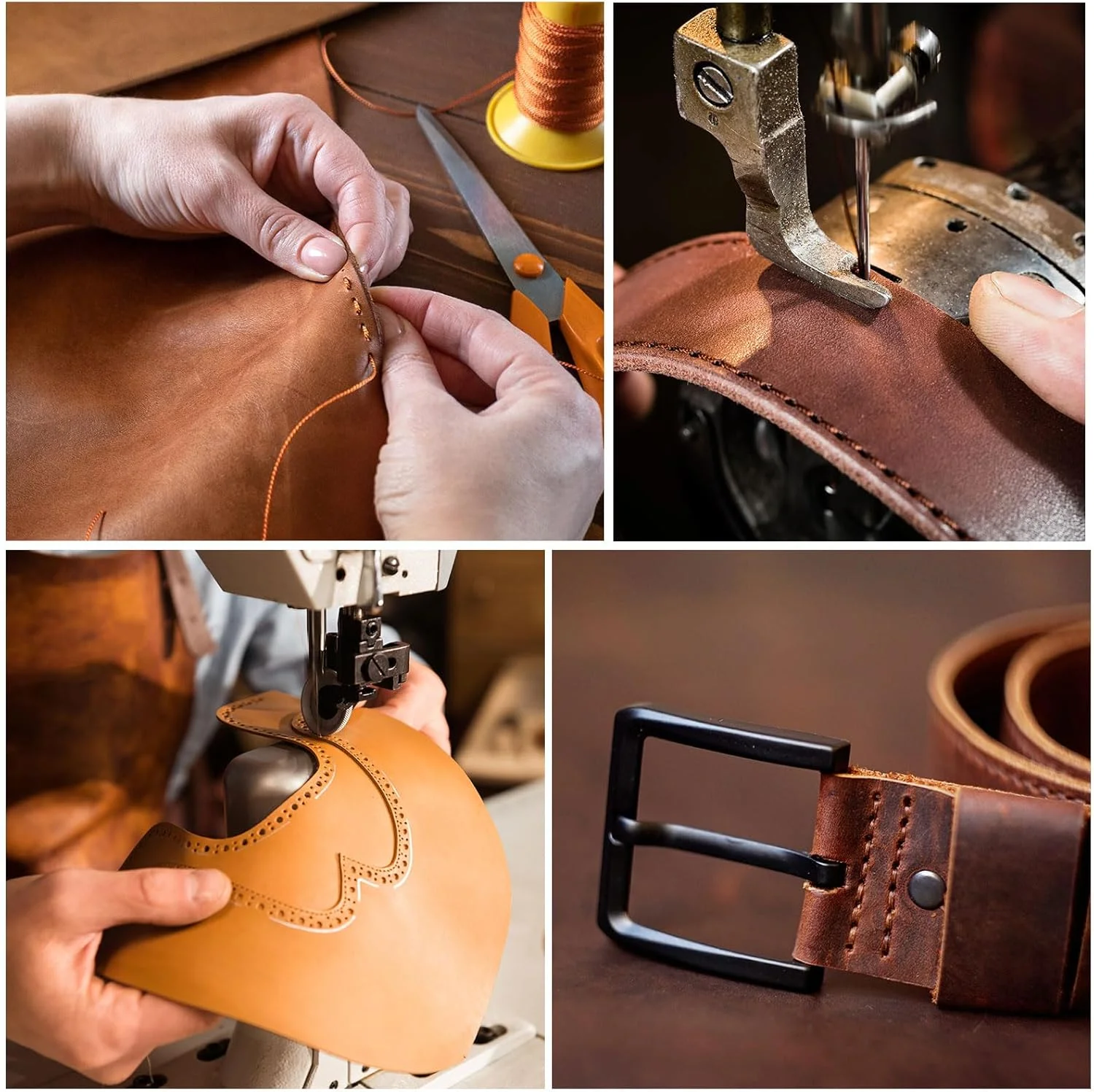 نخ موم زده چرم دوزی تخت QUARKZMAN، 190 متر / 208 یارد نخ موم زده پلی استر، نخ دوخت موم زده 100D برای صنایع دستی چرمی، صحافی، دستبندهای بافته شده، قهوه ای خاکی نخ موم زده چرم دوزی تخت QUARKZMAN، 190 متر / 208 یارد نخ موم زده پلی استر، نخ دوخت موم زده 100D برای صنایع دستی چرمی، صحافی، دستبندهای بافته شده، قهوه ای خاکی