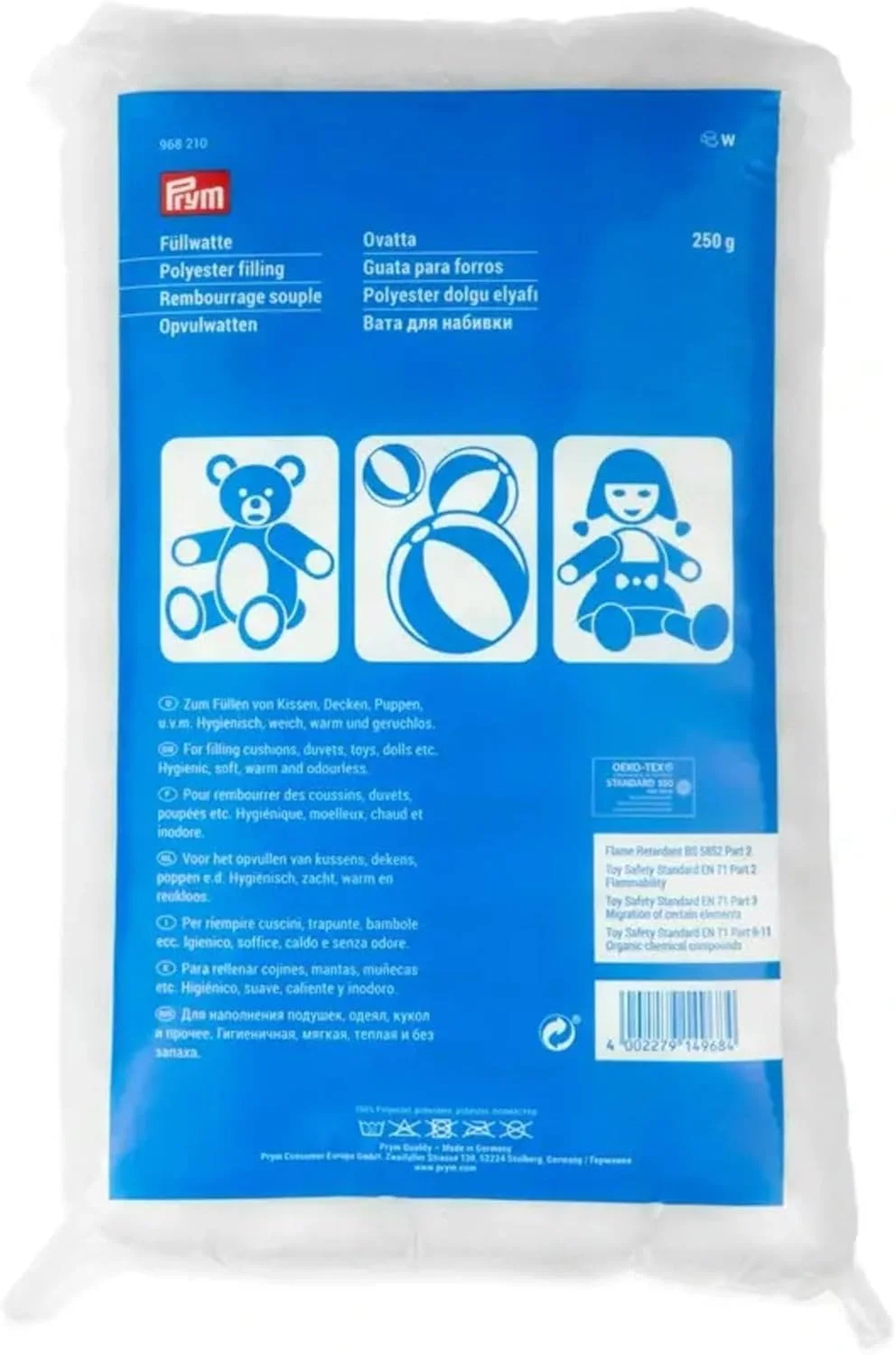 الیاف پلی استر پریم، سفید