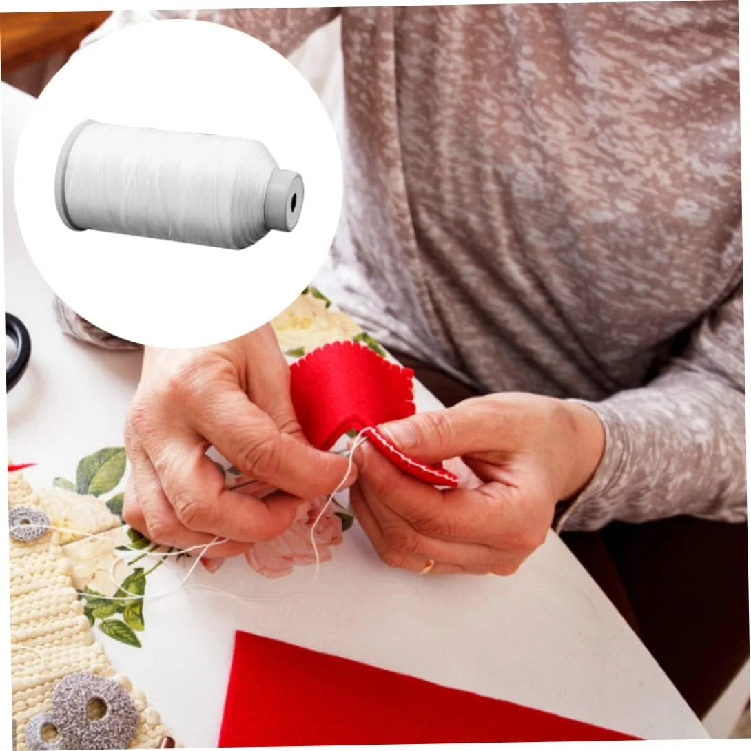 نخ خیاطی پلی استر، نخ خیاطی سفید نخ خیاطی با استحکام بالا رول نخ سفید برای چرخ خیاطی نخ خیاطی پلی استر، نخ خیاطی سفید نخ خیاطی با استحکام بالا رول نخ سفید برای چرخ خیاطی