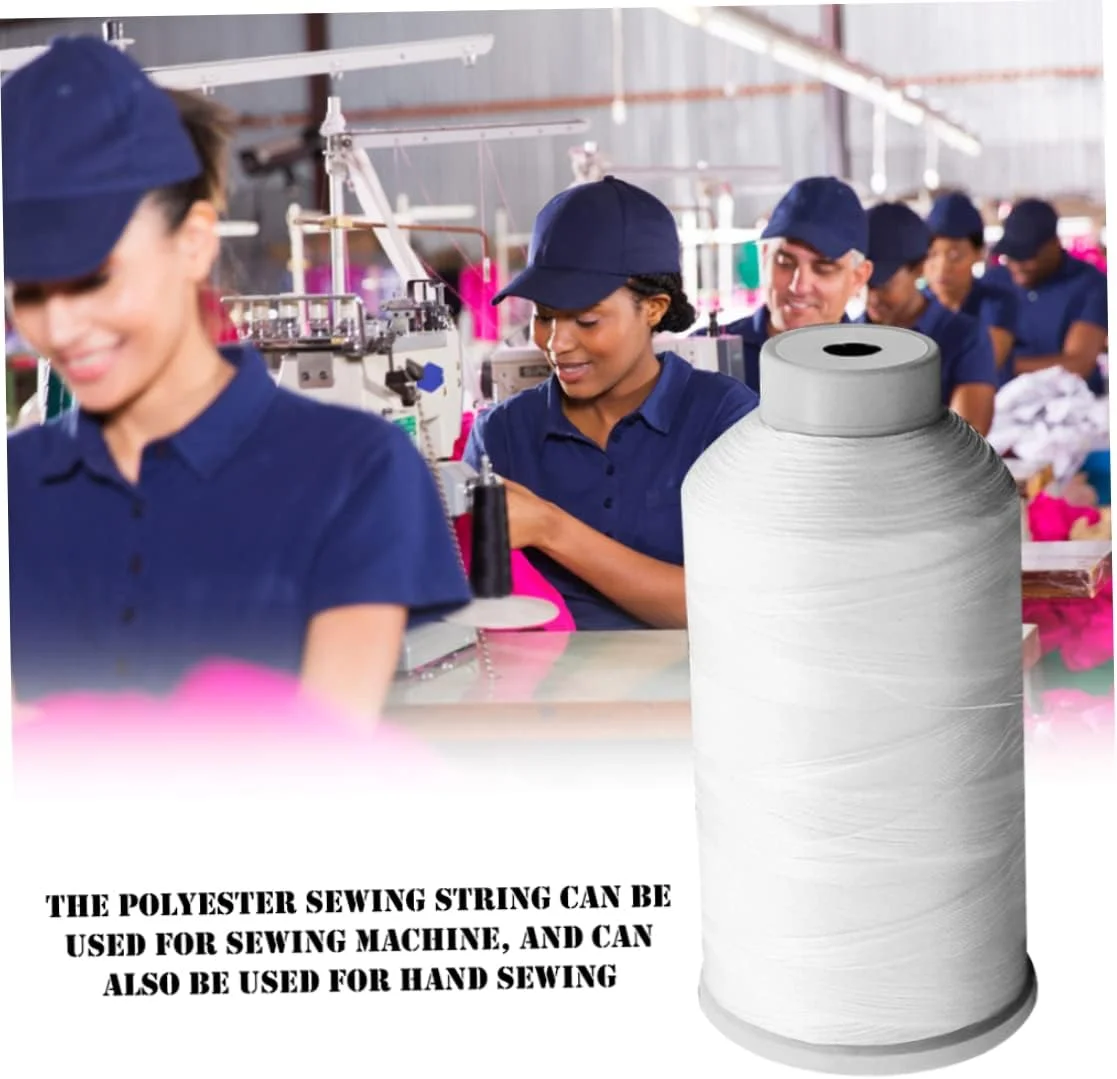 نخ خیاطی پلی استر، نخ خیاطی سفید نخ خیاطی با استحکام بالا رول نخ سفید برای چرخ خیاطی نخ خیاطی پلی استر، نخ خیاطی سفید نخ خیاطی با استحکام بالا رول نخ سفید برای چرخ خیاطی