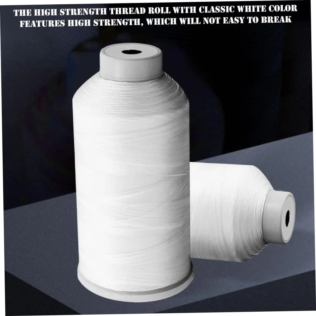 نخ خیاطی پلی استر، نخ خیاطی با استحکام بالا، رول نخ سفید برای چرخ خیاطی، نخ خیاطی نخ خیاطی پلی استر، نخ خیاطی با استحکام بالا، رول نخ سفید برای چرخ خیاطی، نخ خیاطی