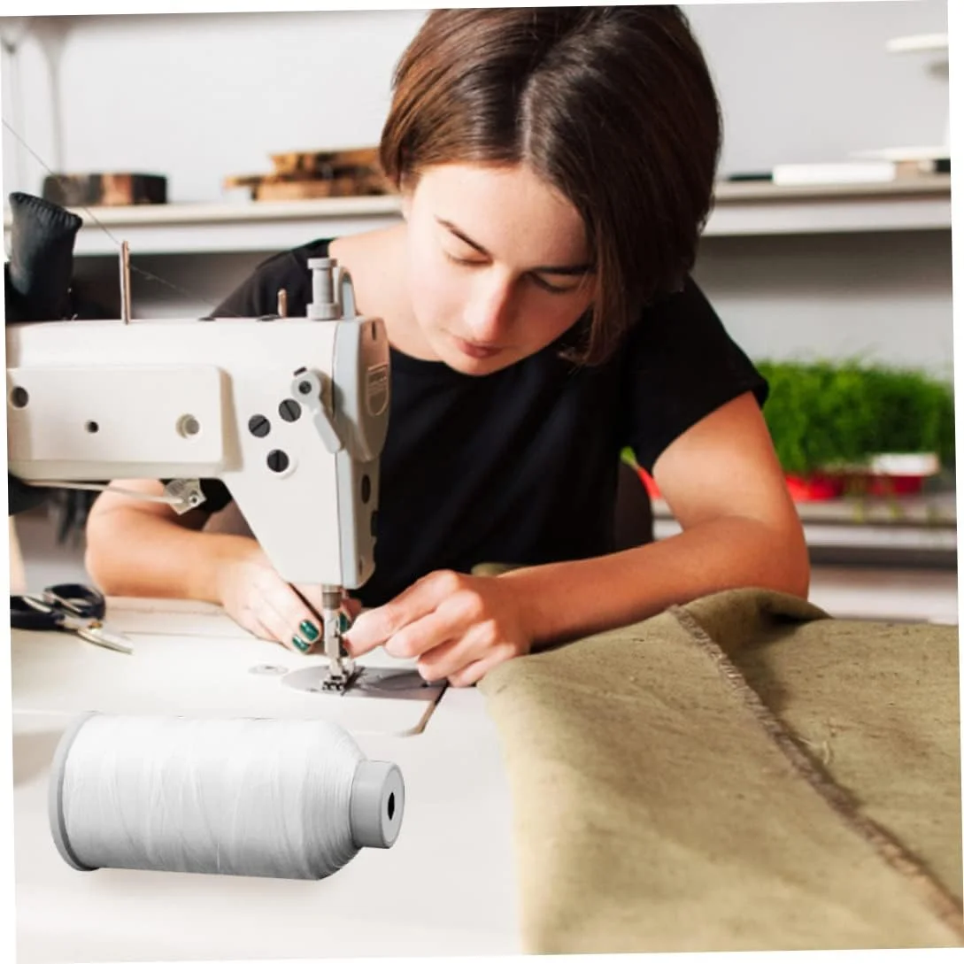 نخ خیاطی پلی استر، نخ خیاطی با استحکام بالا، رول نخ سفید برای چرخ خیاطی، نخ خیاطی نخ خیاطی پلی استر، نخ خیاطی با استحکام بالا، رول نخ سفید برای چرخ خیاطی، نخ خیاطی