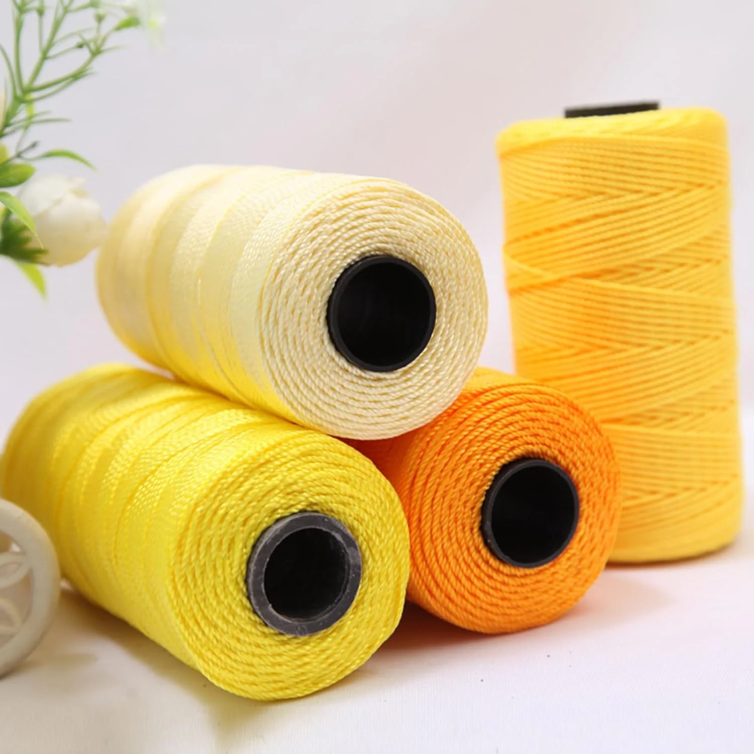 نخ خیاطی پلی استر برای خیاطی دستی نخ ضخیم 1.5 میلی متری رشته ای صنایع دستی گلدوزی ابزار کاردستی خانگی نخ خیاطی پلی استر برای خیاطی دستی نخ ضخیم 1.5 میلی متری رشته ای صنایع دستی گلدوزی ابزار کاردستی خانگی