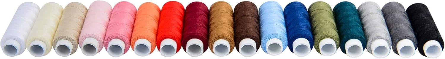 نخ خیاطی پلی استر قوی، قرقره های عالی در رنگ های متنوع، مناسب برای خیاطی با دست و چرخ خیاطی، 200 متر - 220 یارد، محصول Pasmanta ساخت اروپا از سال 1953 (5626 - آبی سرمه ای) نخ خیاطی پلی استر قوی، قرقره های عالی در رنگ های متنوع، مناسب برای خیاطی با دست و چرخ خیاطی، 200 متر - 220 یارد، محصول Pasmanta ساخت اروپا از سال 1953 (5626 - آبی سرمه ای)
