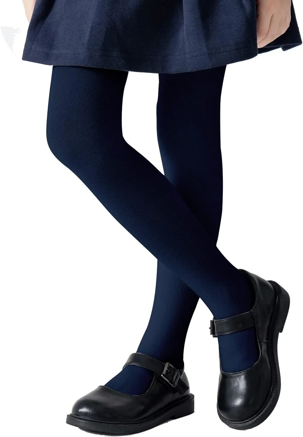 جوراب شلواری دخترانه EPEIUS، ضخیم، بافت کابلی، ساق پوش دخترانه، جوراب شلواری نخی برای کودکان نوپا 2 تا 10 سال