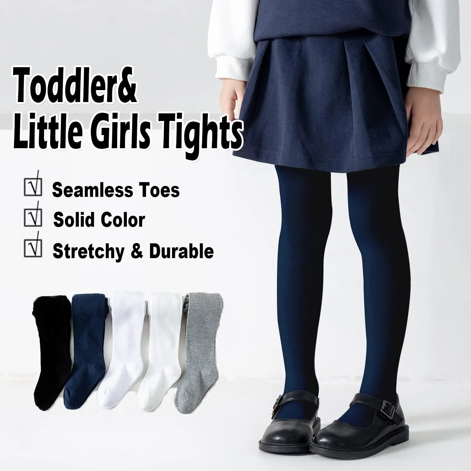 جوراب شلواری دخترانه EPEIUS، ضخیم، بافت کابلی، ساق پوش دخترانه، جوراب شلواری نخی برای کودکان نوپا 2 تا 10 سال جوراب شلواری دخترانه EPEIUS، ضخیم، بافت کابلی، ساق پوش دخترانه، جوراب شلواری نخی برای کودکان نوپا 2 تا 10 سال