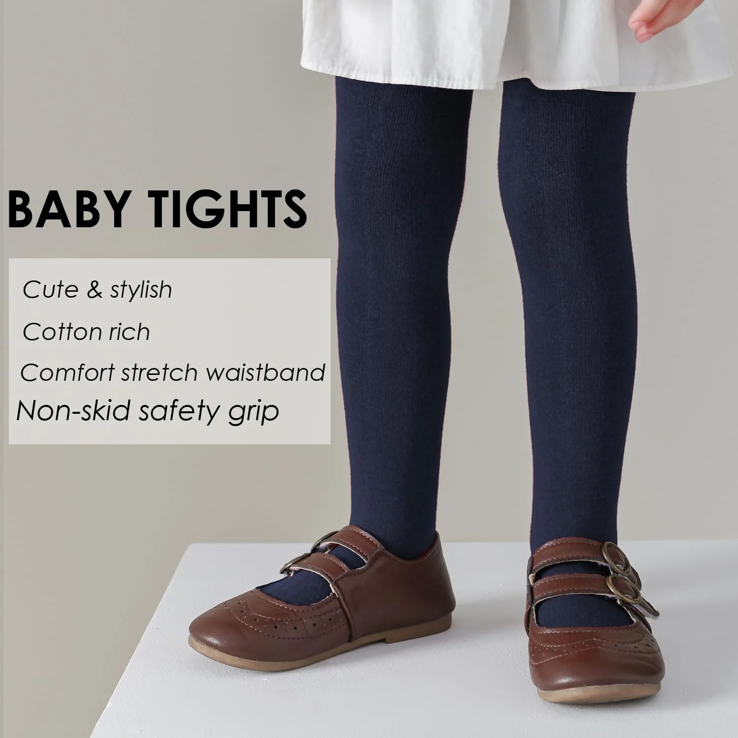 جوراب دخترانه نوزادی بدون درز EPEIUS جوراب دخترانه نوزادی بدون درز EPEIUS