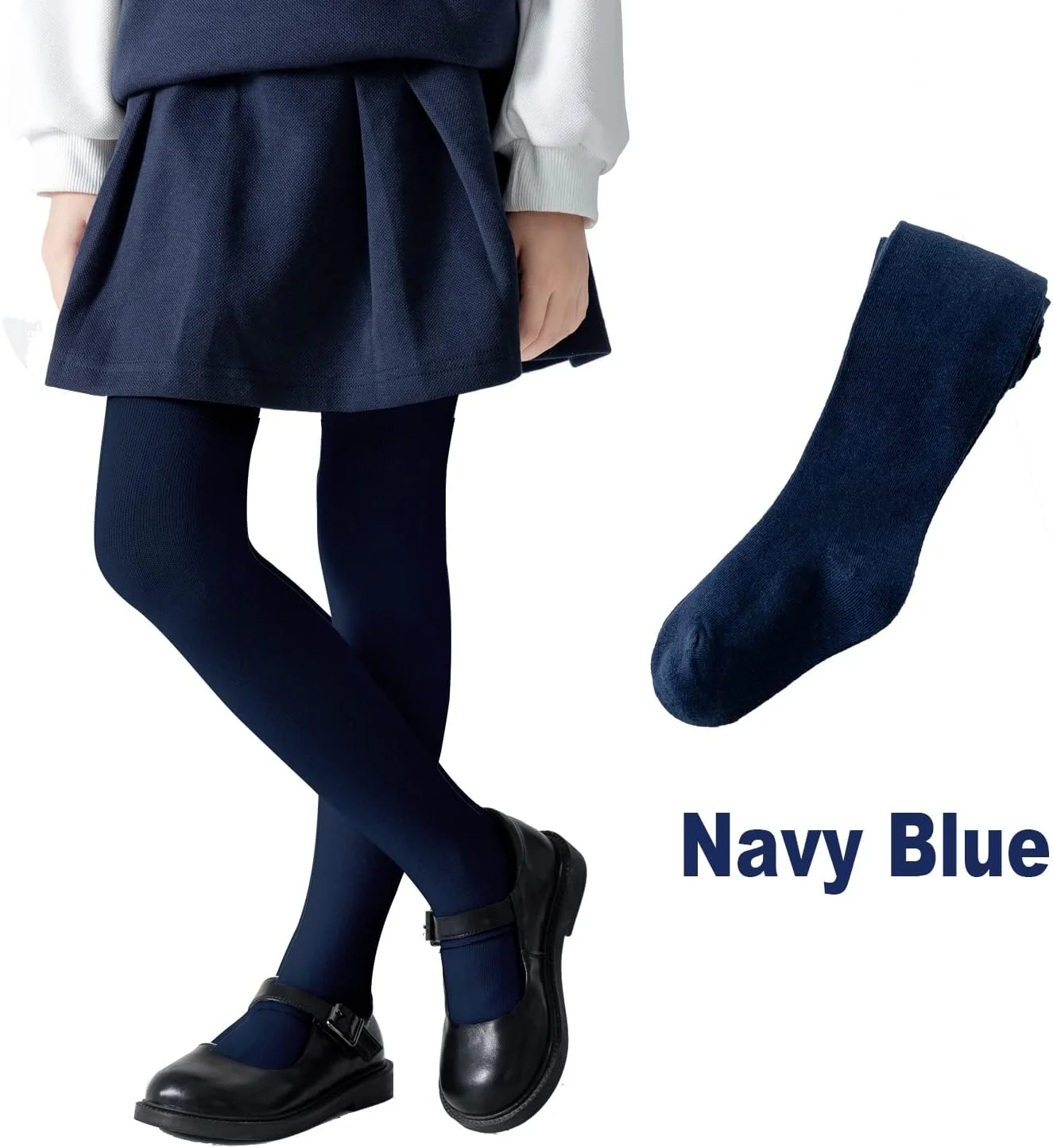 جوراب شلواری دخترانه EPEIUS، ضخیم، بافت کابلی، ساق پوش دخترانه، جوراب شلواری نخی برای کودکان نوپا 2 تا 10 سال جوراب شلواری دخترانه EPEIUS، ضخیم، بافت کابلی، ساق پوش دخترانه، جوراب شلواری نخی برای کودکان نوپا 2 تا 10 سال