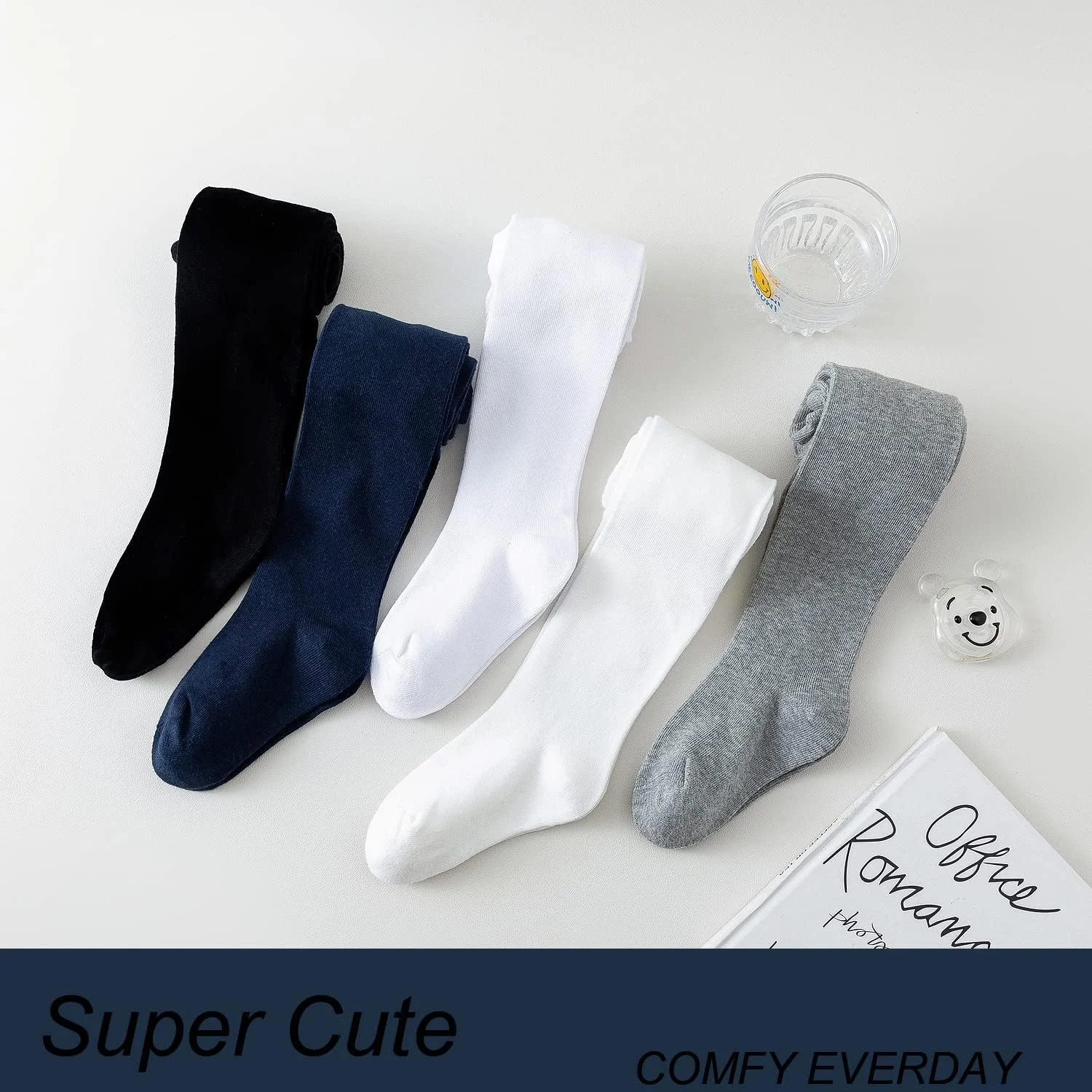 جوراب شلواری دخترانه EPEIUS، ضخیم، بافت کابلی، ساق پوش دخترانه، جوراب شلواری نخی برای کودکان نوپا 2 تا 10 سال جوراب شلواری دخترانه EPEIUS، ضخیم، بافت کابلی، ساق پوش دخترانه، جوراب شلواری نخی برای کودکان نوپا 2 تا 10 سال