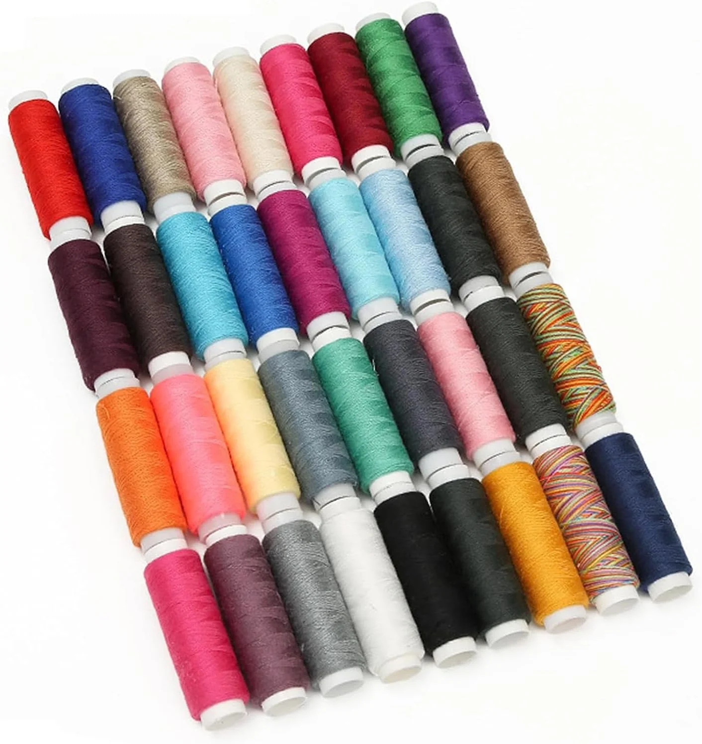 نخ خیاطی پلی استر حرفه ای 2 عددی، نخ خیاطی پلی استر - مشکی، طول 100 متر، ایده آل برای خیاطی با ماشین و دست نخ خیاطی پلی استر حرفه ای 2 عددی، نخ خیاطی پلی استر - مشکی، طول 100 متر، ایده آل برای خیاطی با ماشین و دست